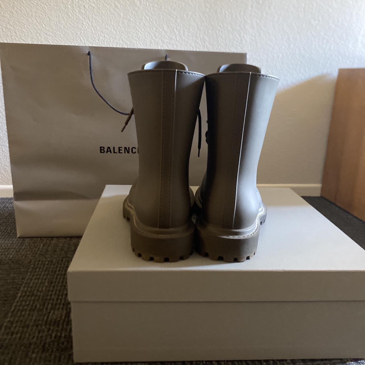BALENCIAGA STEROID BOOTS size 45 worn once box and | Depop
