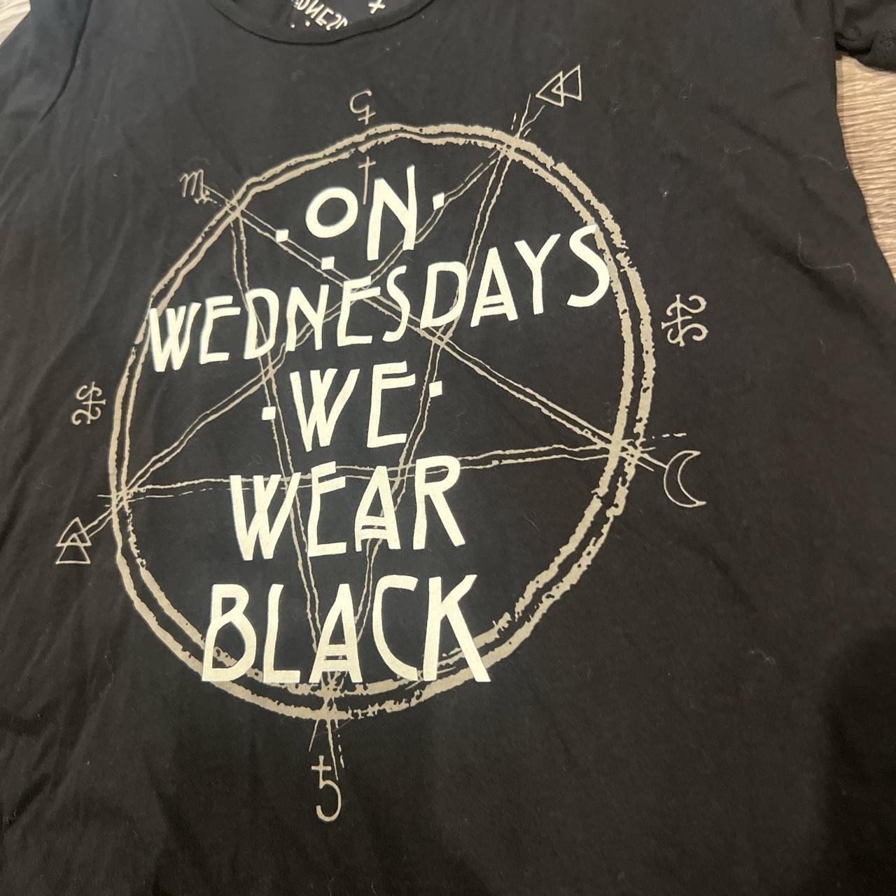 American Horror Story Coven Shirt Wednesdays We Wear Black 