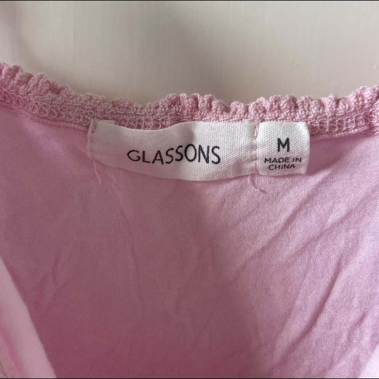 Glassons Mesh Trim Detail Tie Front Tank *The colour... - Depop