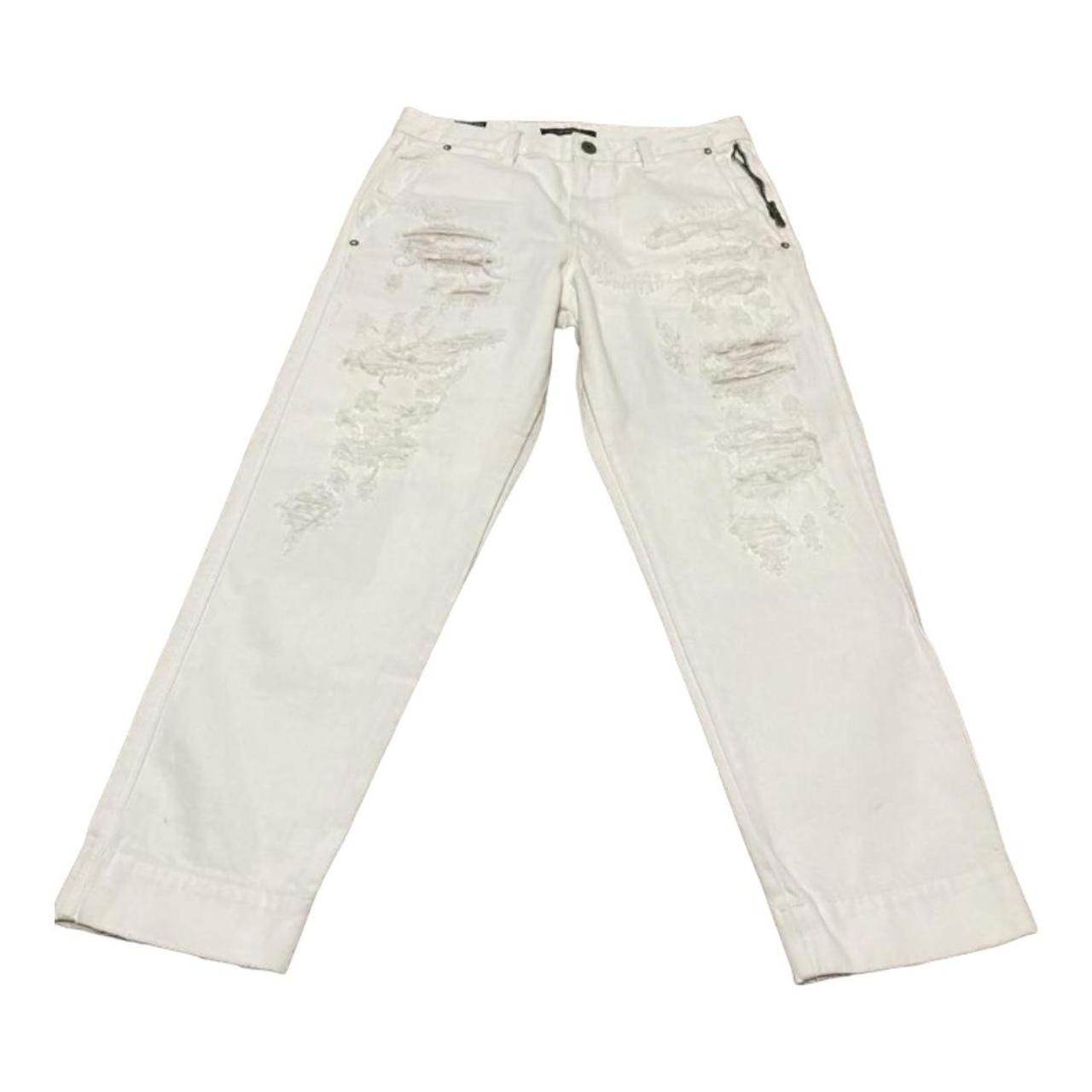 Cult of Individuality Men's White Jeans