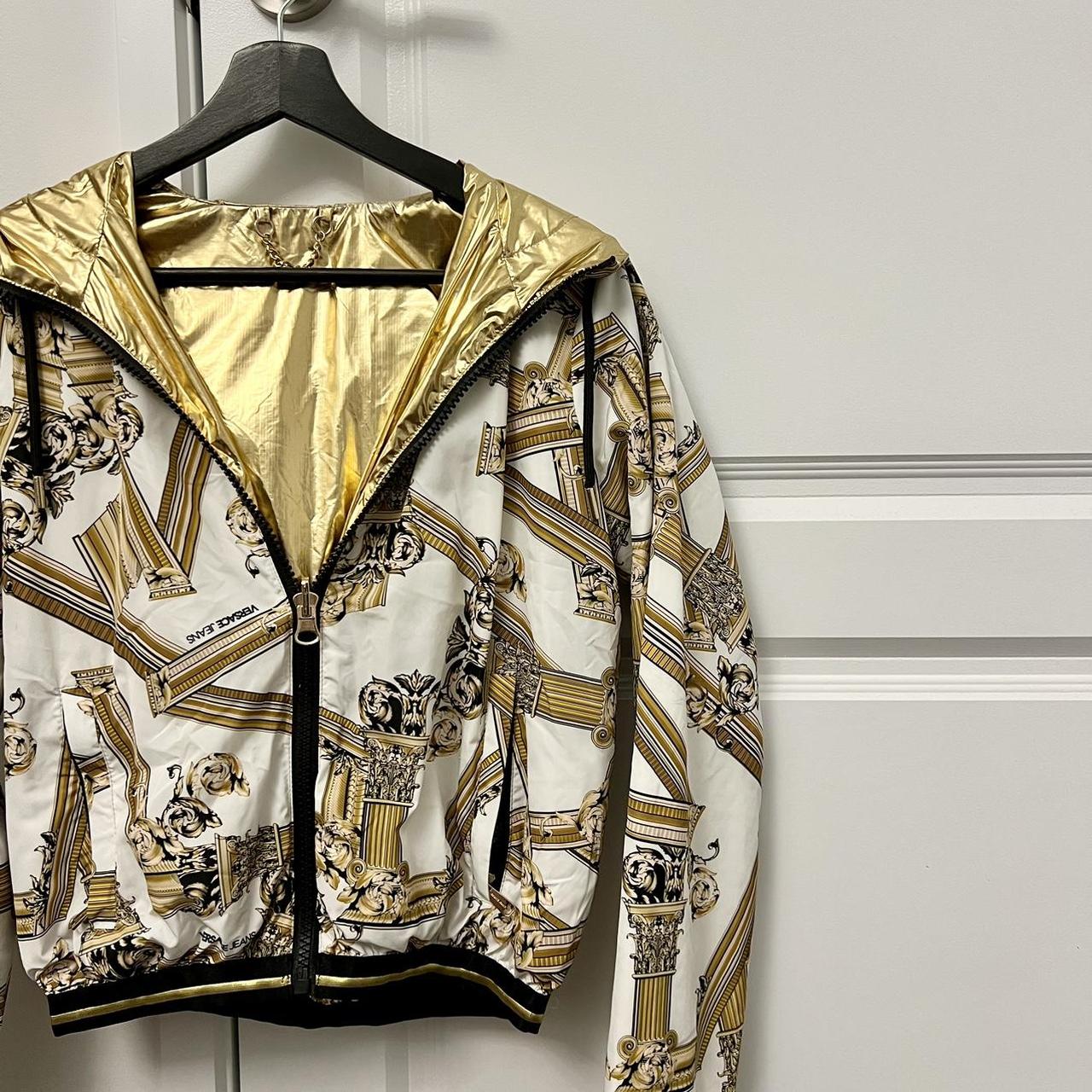 Versace hot sale print jacket