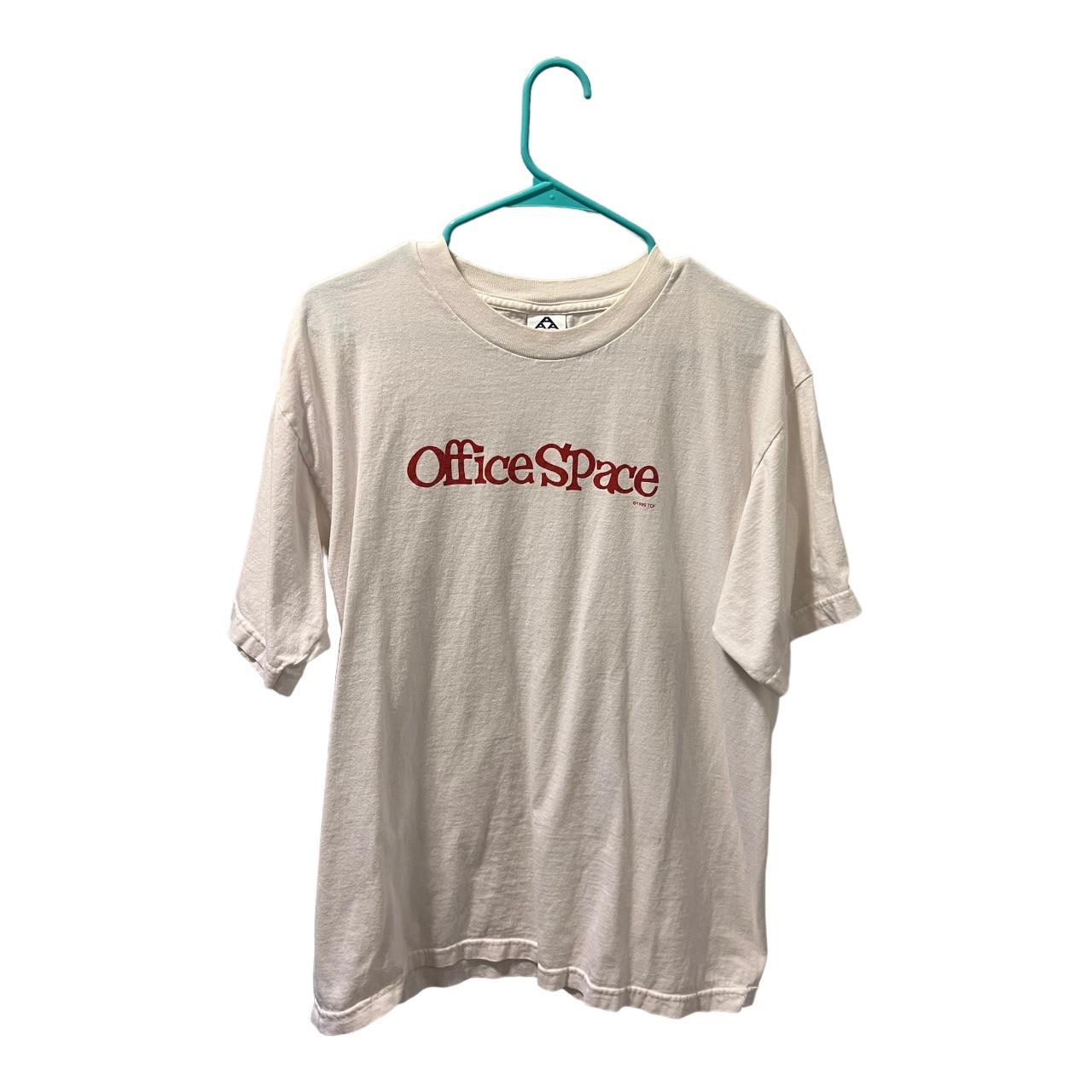 Vintage office space t shirt large Excellent... Depop