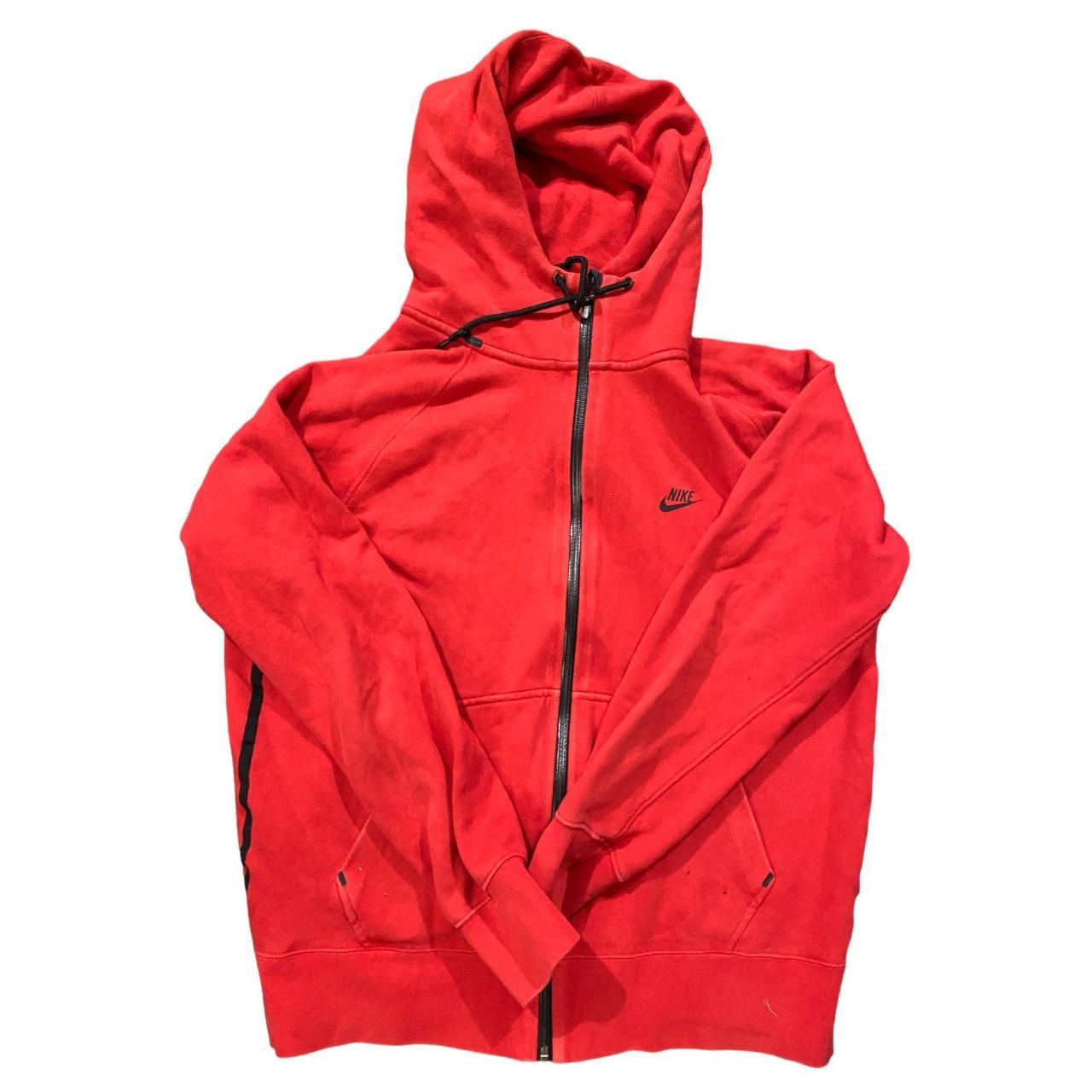 mens nike black sweatshirt red tick