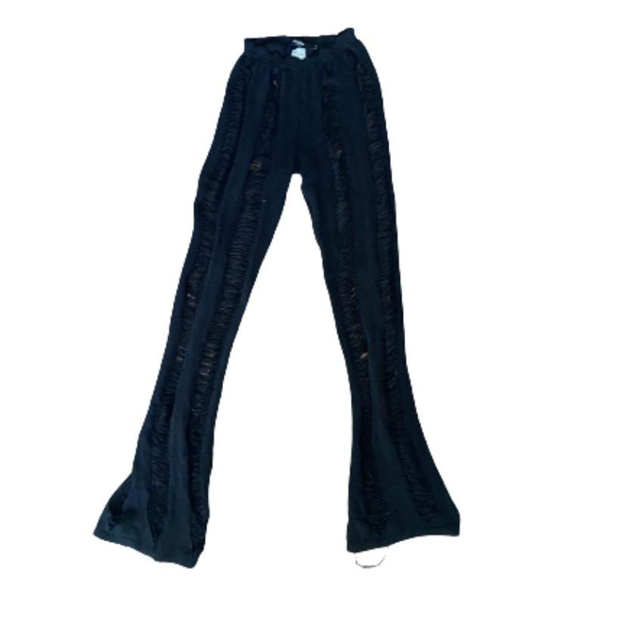 Jaded London Black Umbra Trousers. Say size XS but | Depop