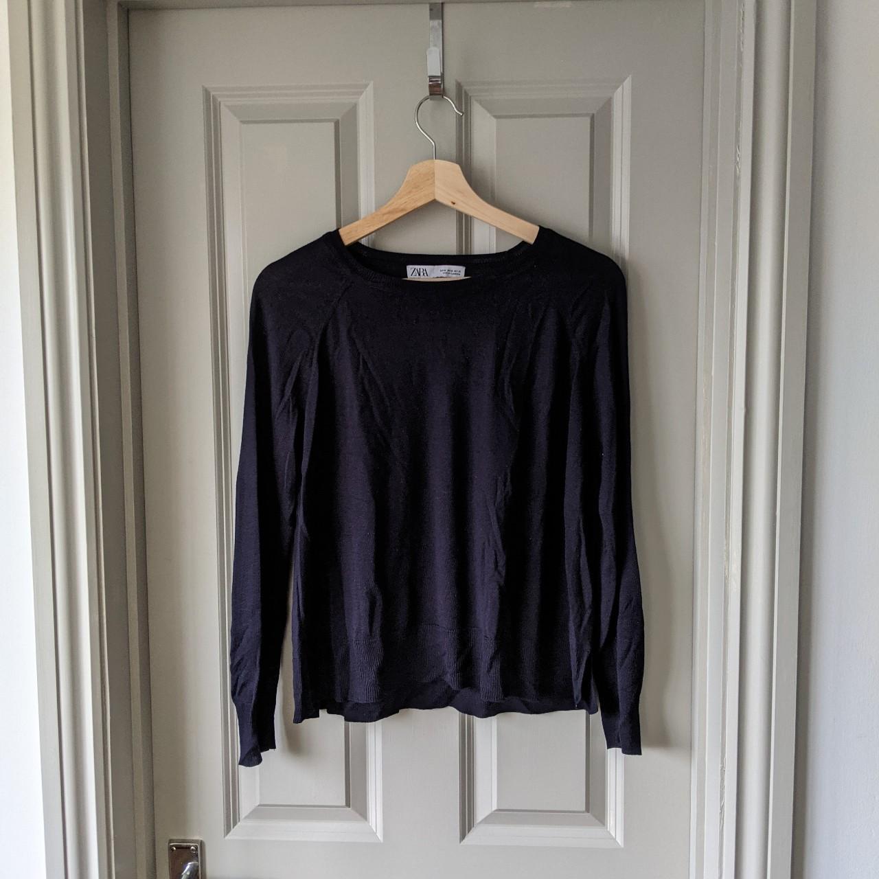 Light and silky Zara jumper. Great for layering or... - Depop