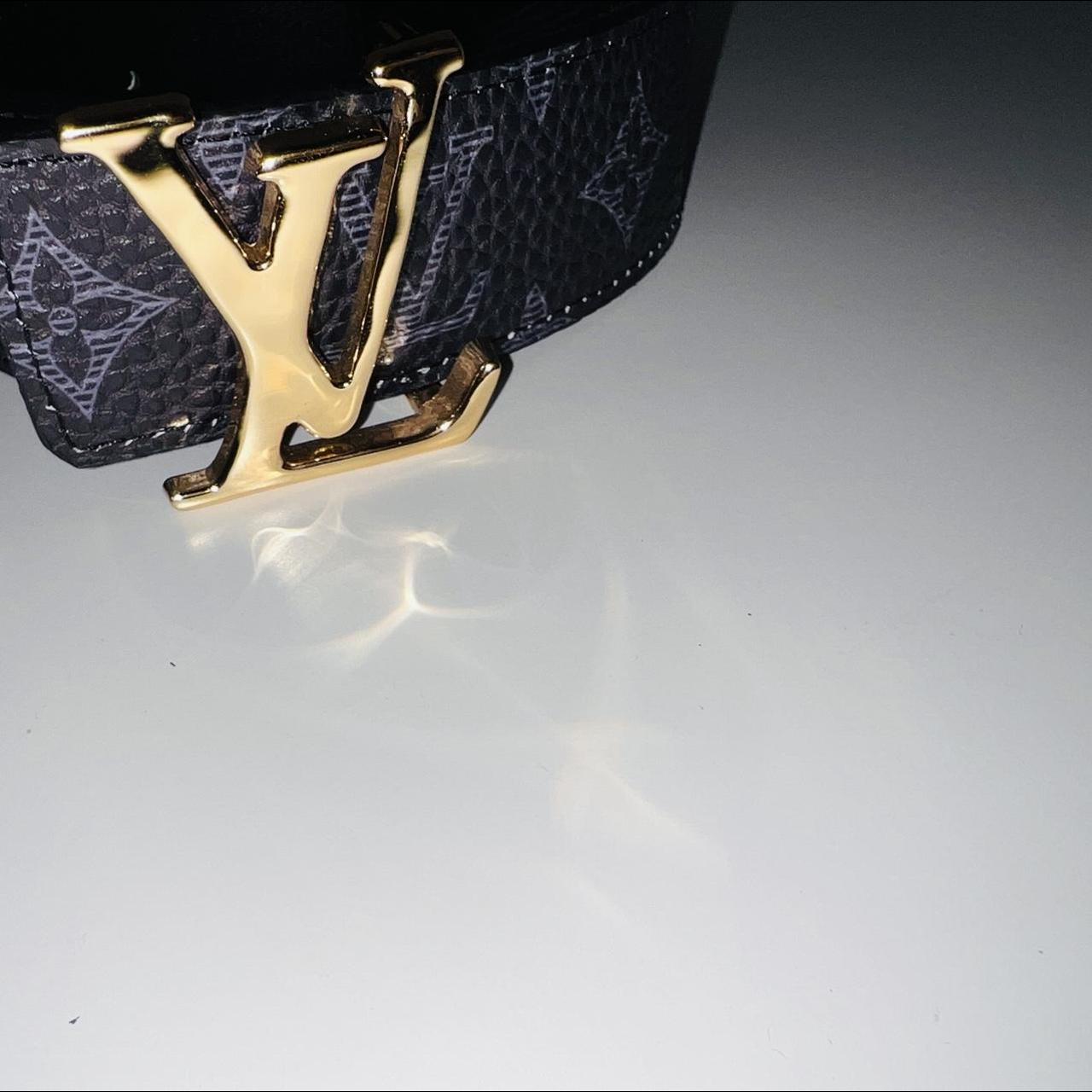 Mens Louis Vuitton belt Silver buckle In excellent - Depop