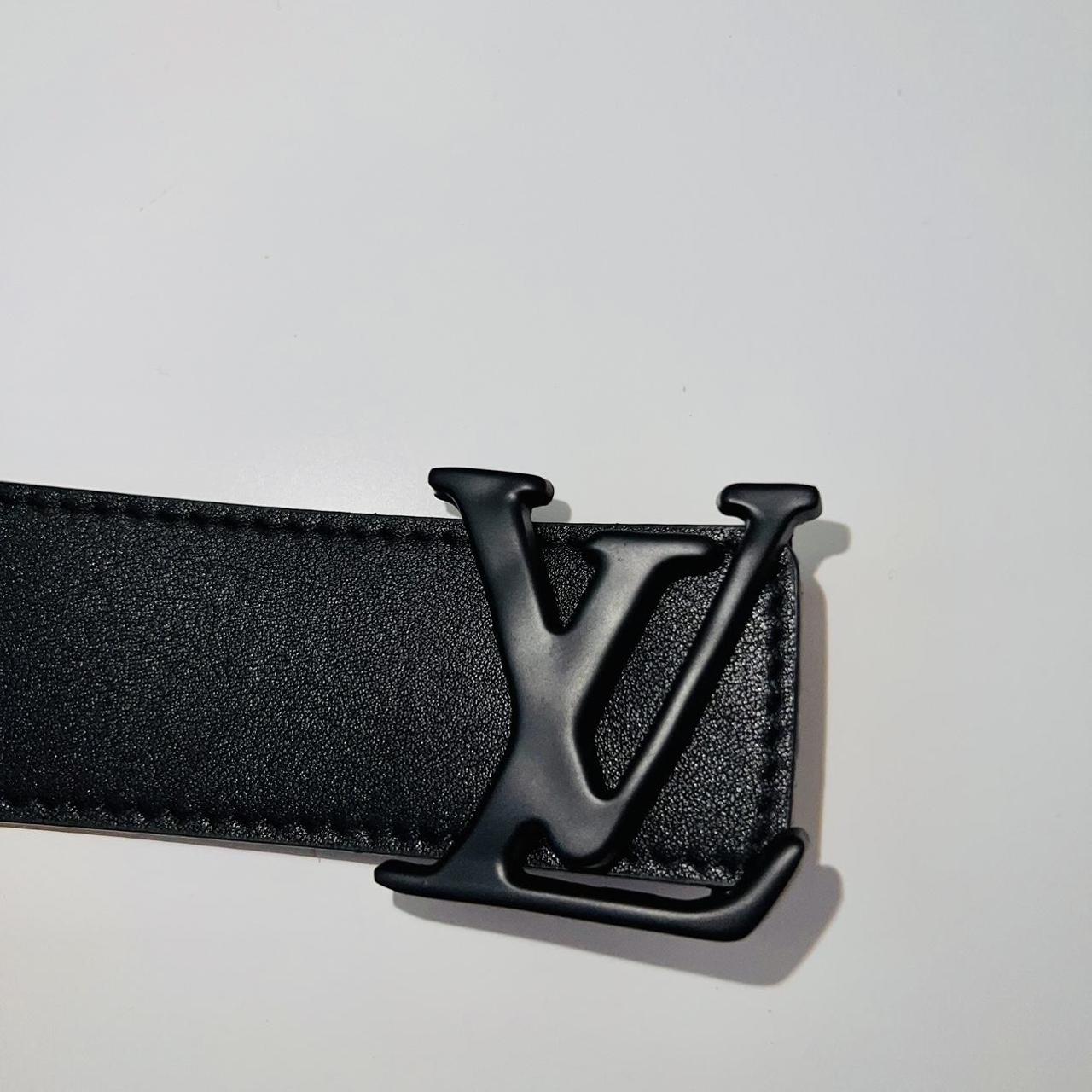 Louis Vuitton Belt Black M0032 95/38 No defects. - Depop