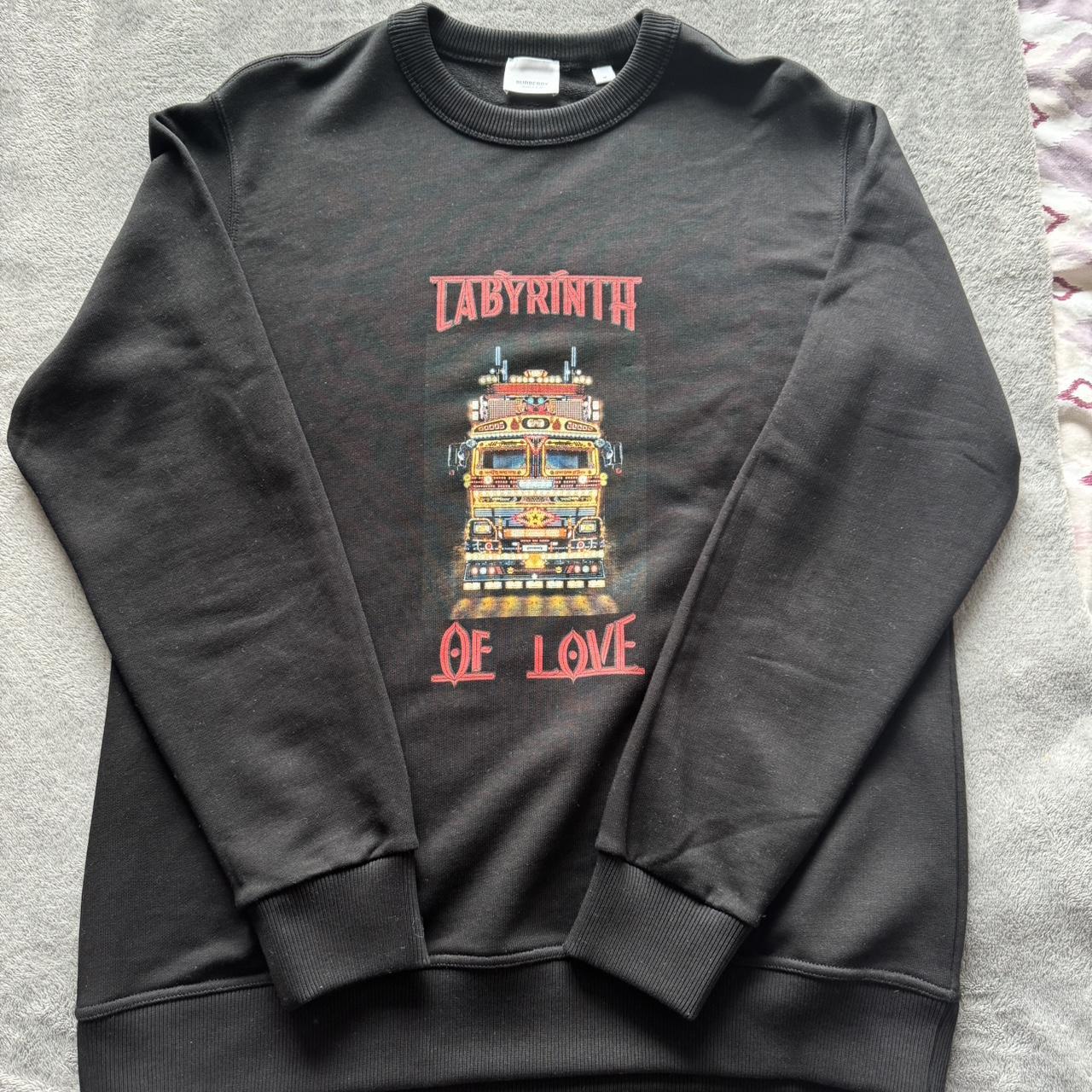 Burberry labyrinth of love selling sweatshirt