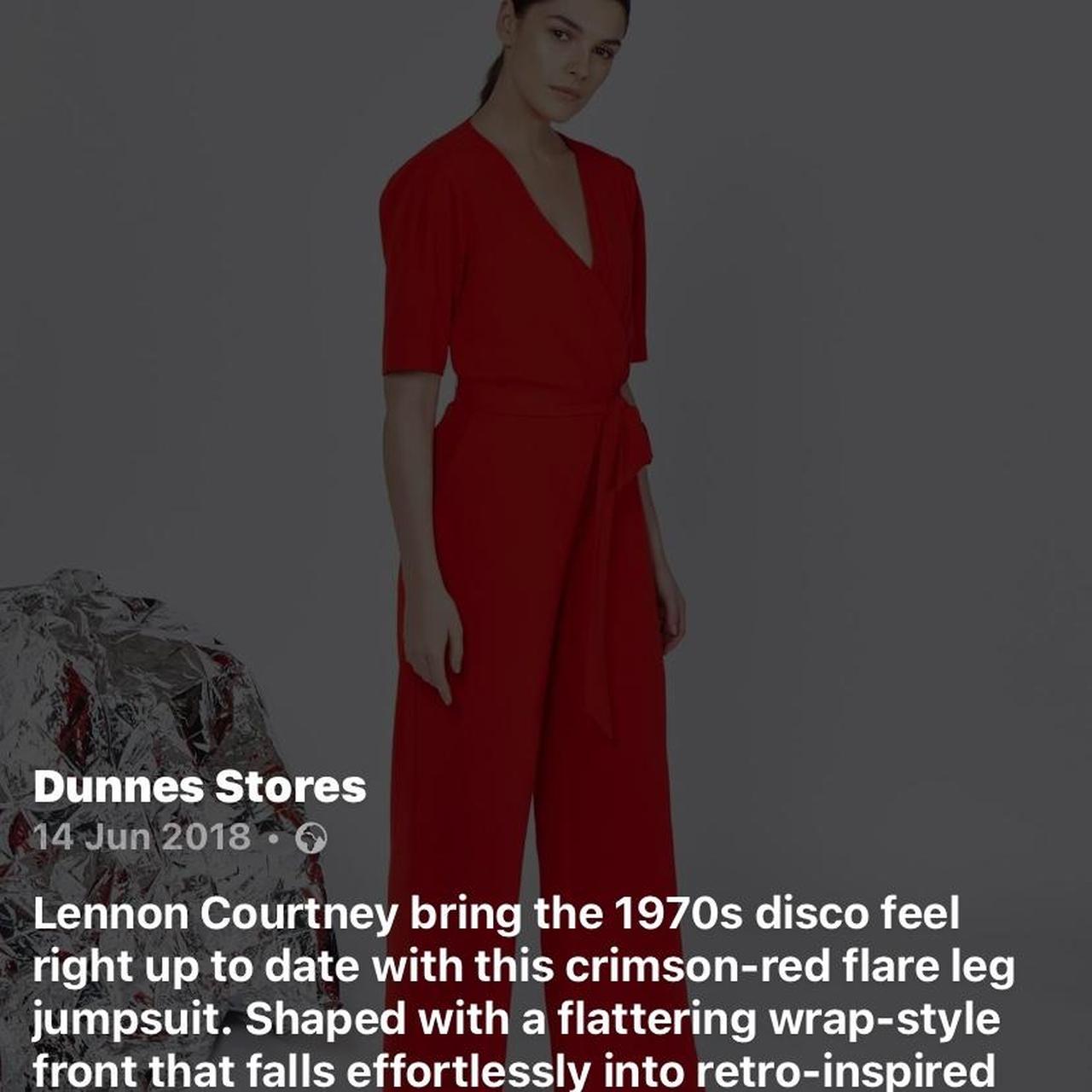 Lennon courtney store red jumpsuit