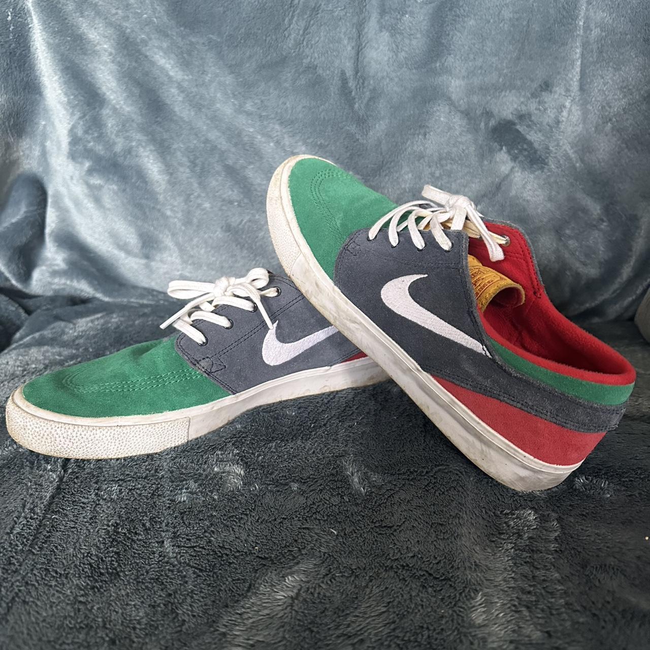 NIKE SB ZM STEFN JANOSKI Lucid Green Light Crimson. Depop