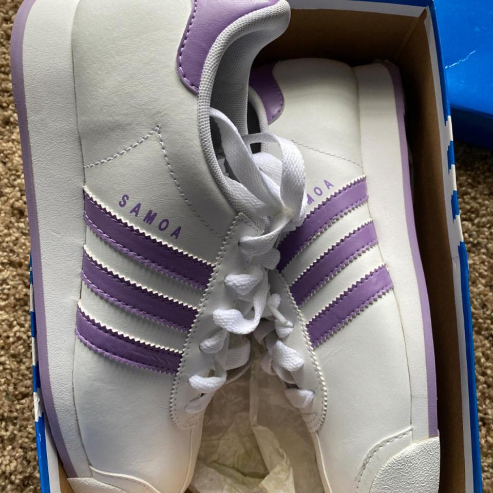 Adidas samoa dames clearance purper