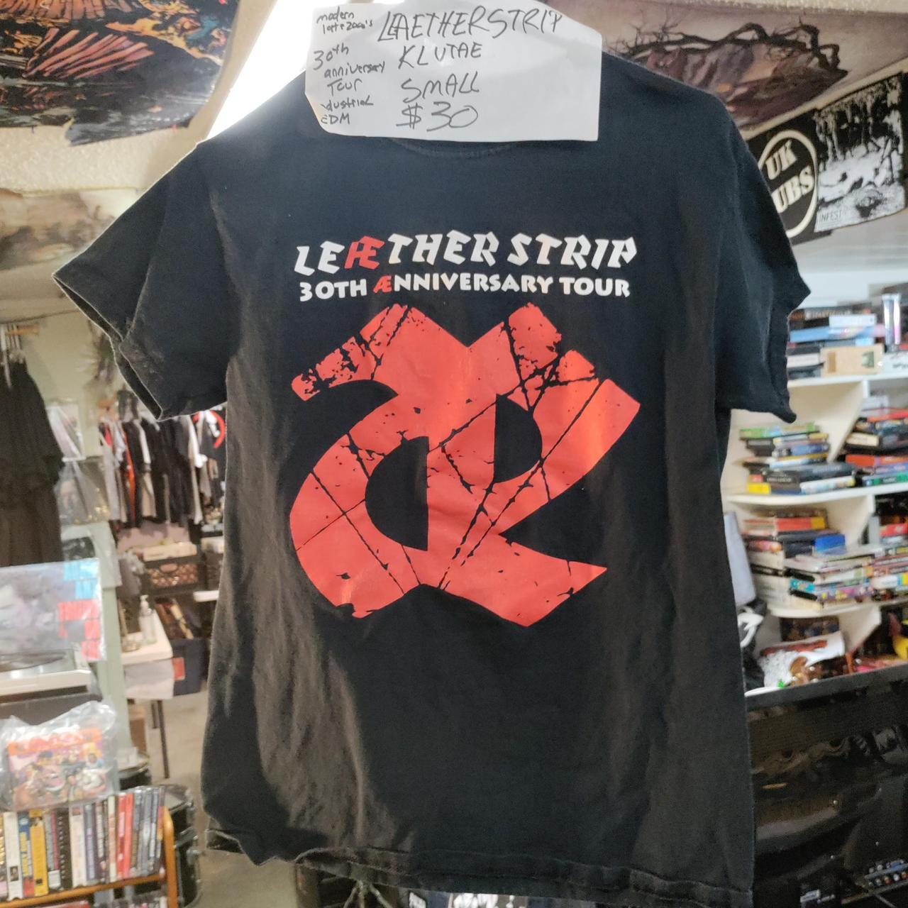 Leather Strip 30th anniversary tour klutae Tshirt... Depop