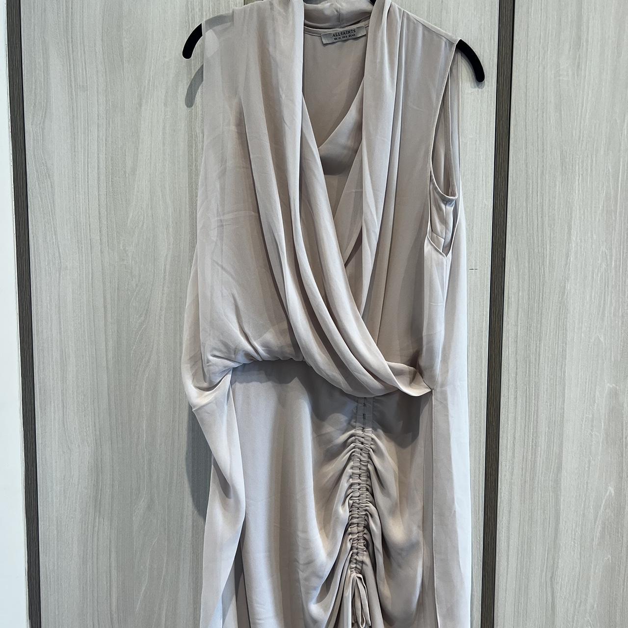 All saints shop cream dress