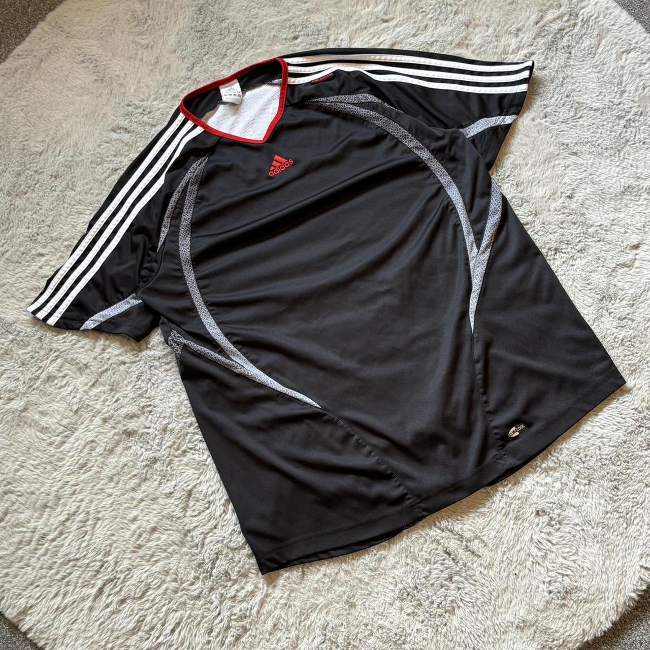 Y2K Vintage Adidas Predator graphic print sport t. Depop