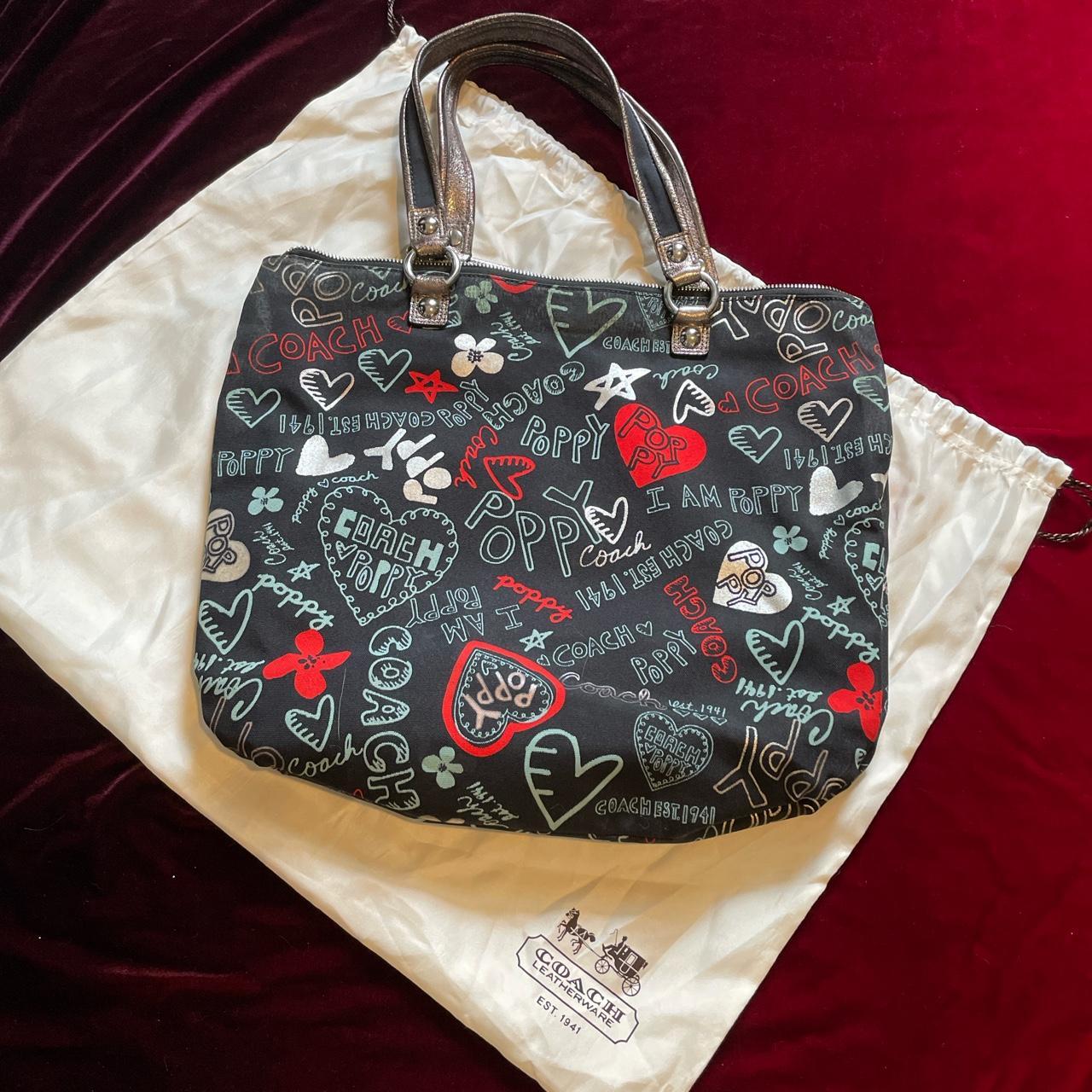 Coach hot sale graffiti purse