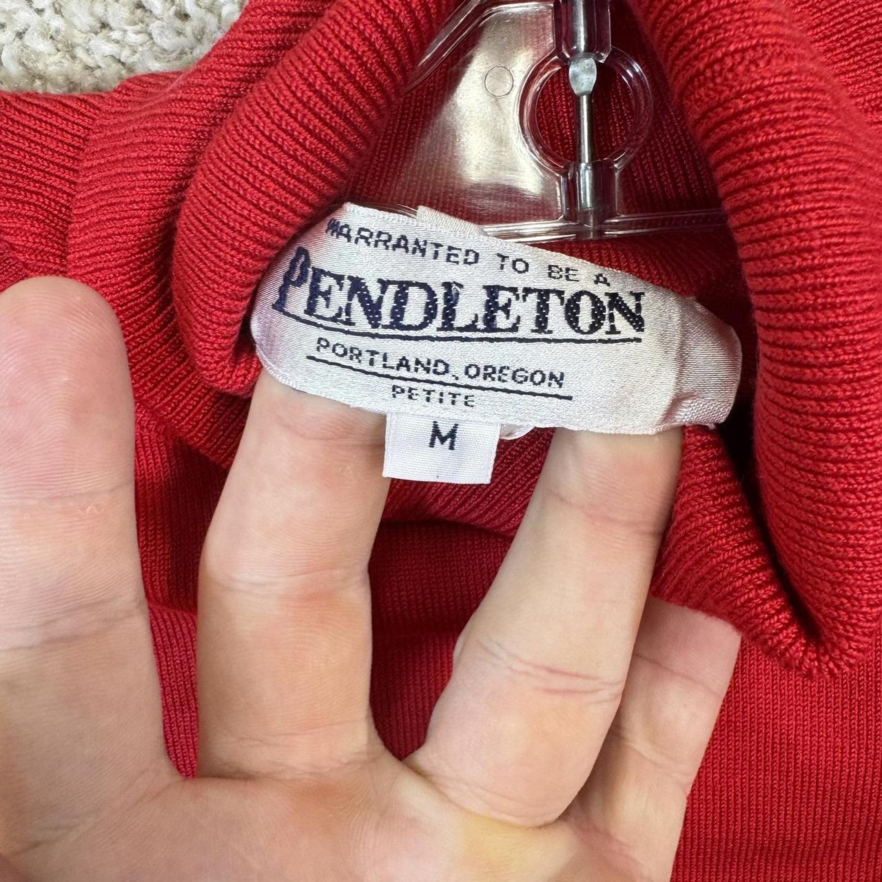 Pendleton Women's Sweater - Red - M – Pendleton S… - image 4