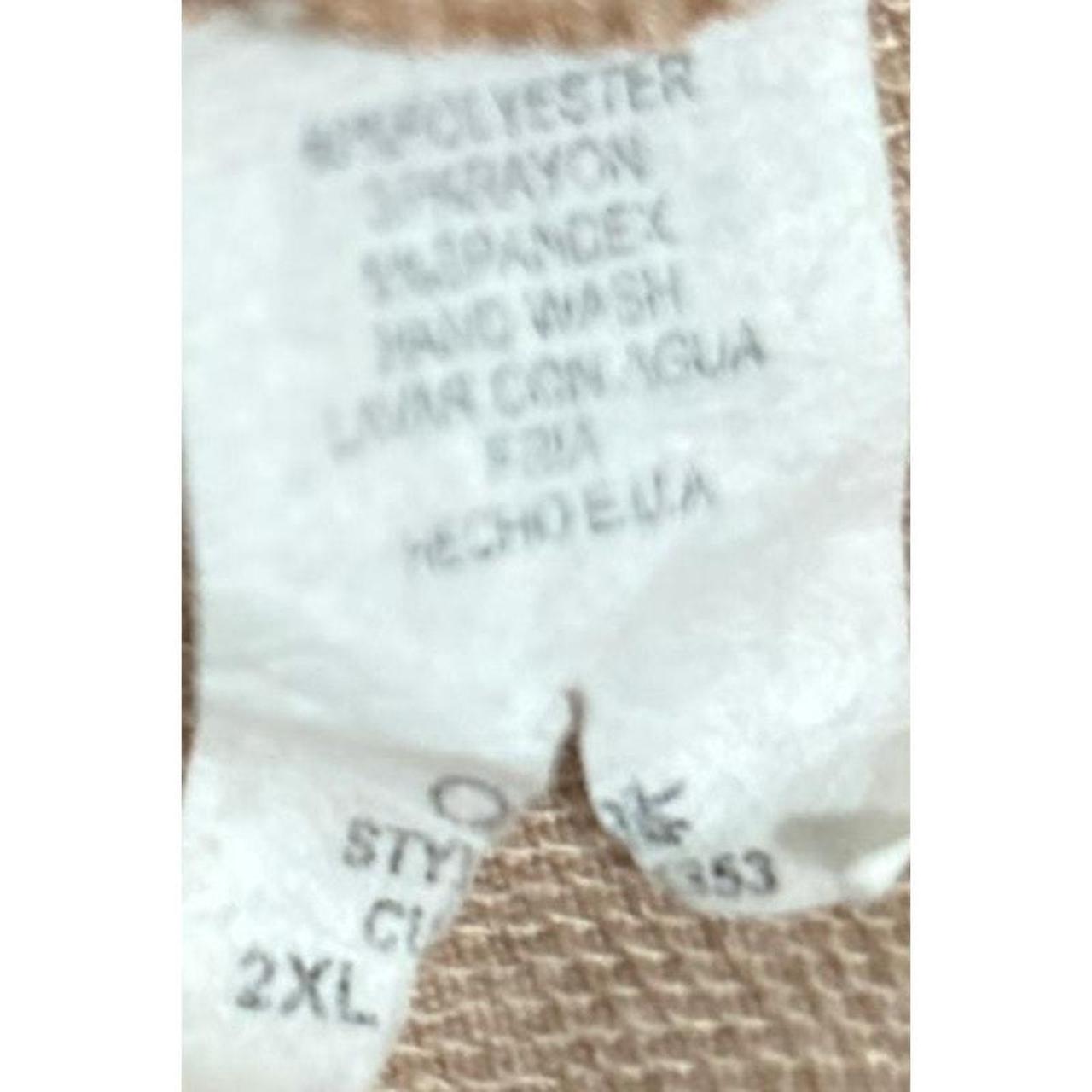 Source Unknown Women's Blouse - Brown - XXL – Wom… - image 3