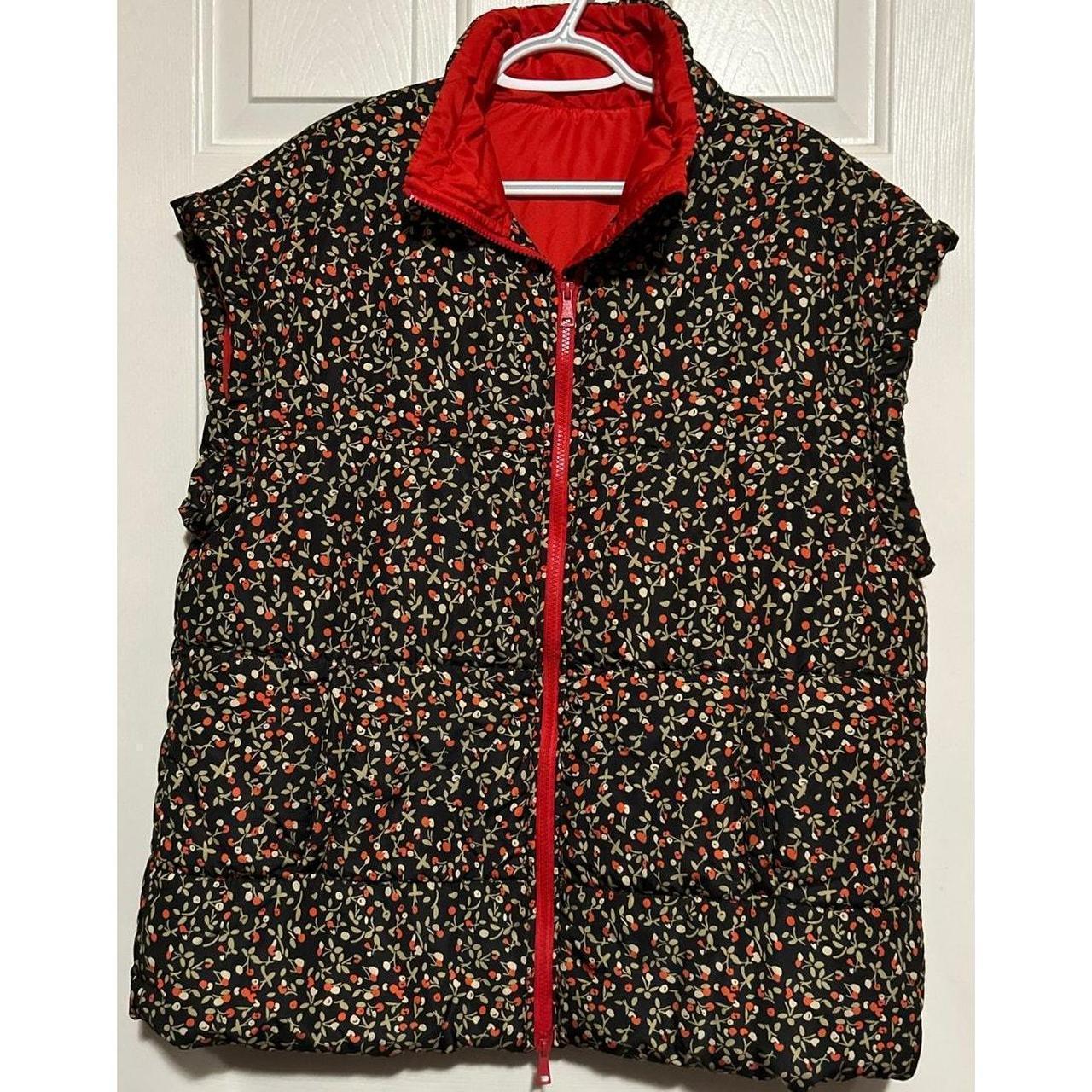Source Unknown Women's Jacket - Black/Red - L – W… - image 1