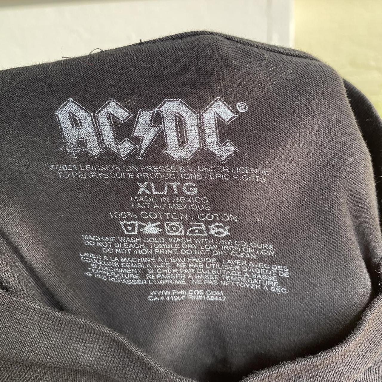 Y2K AC/DC Japan Tour 1981 Tee Size XL Great... - Depop