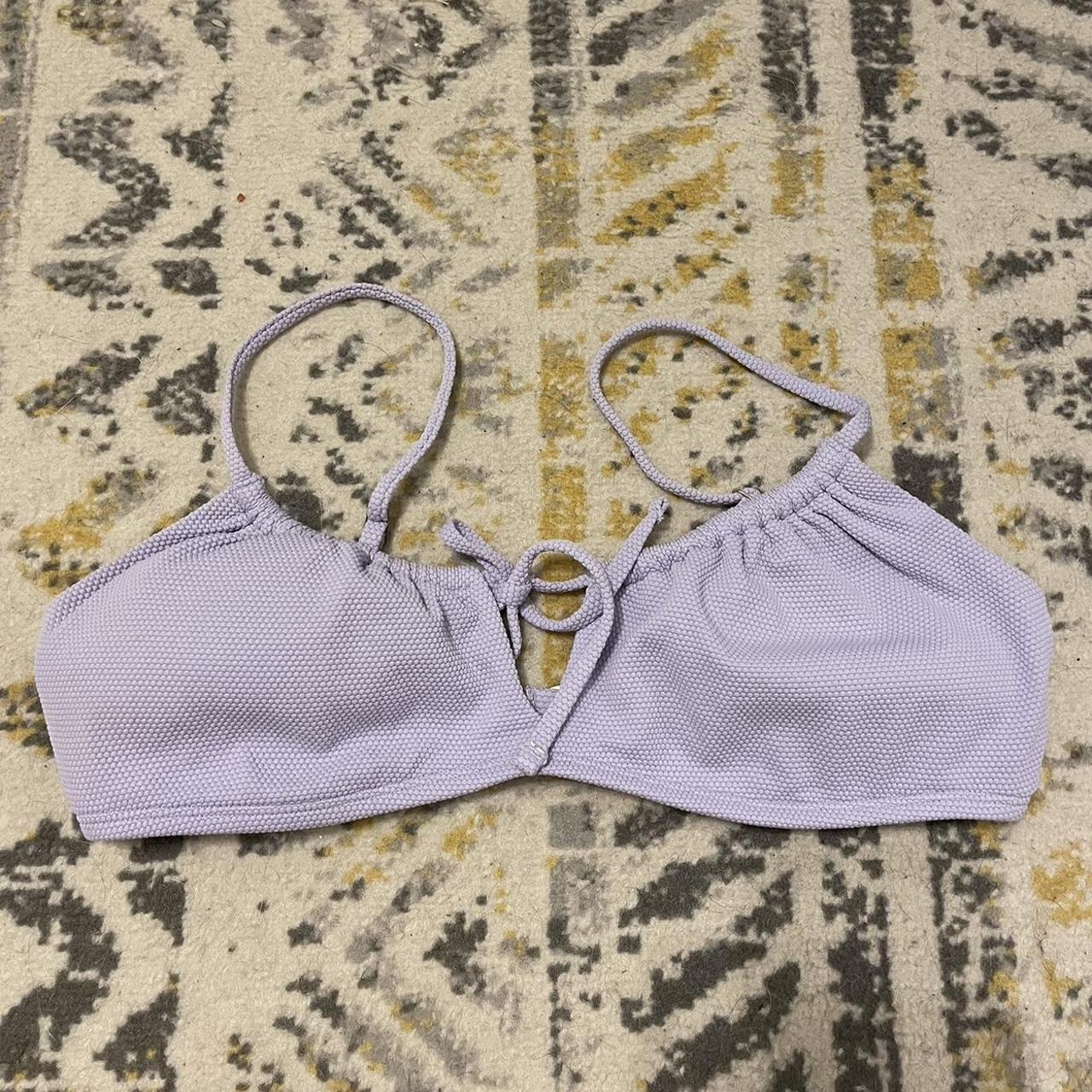 Hollister Co. Women's Purple Bikiniandtankinitops Depop