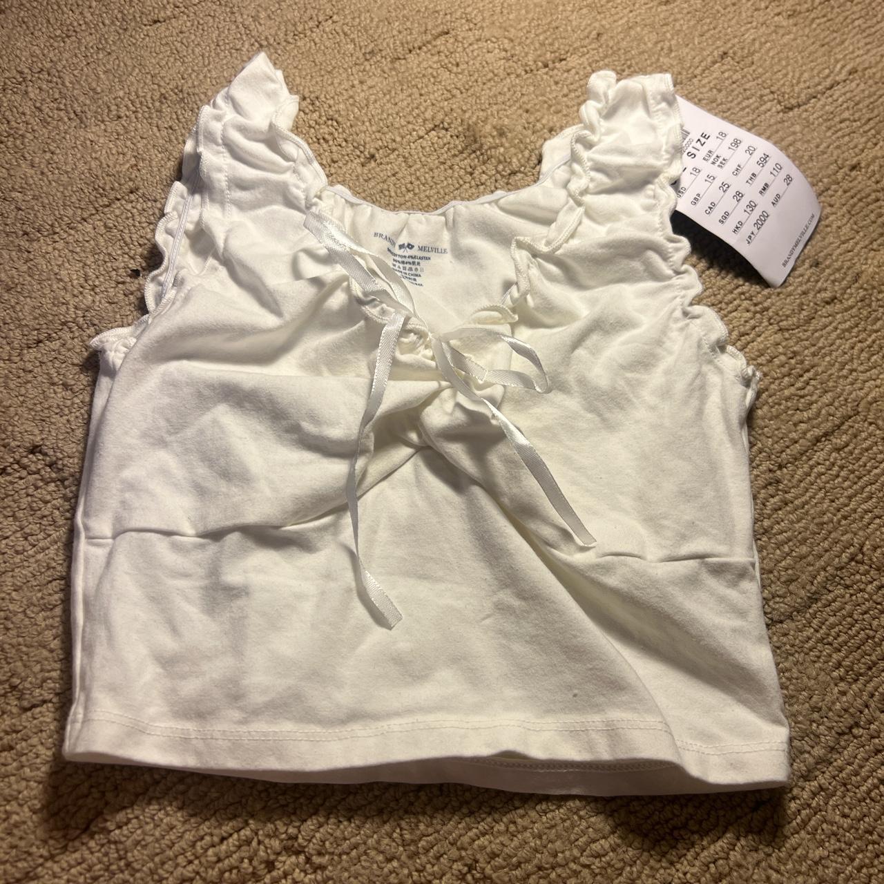 Brandy bow tank Super cute Brand new with tags Fits... - Depop