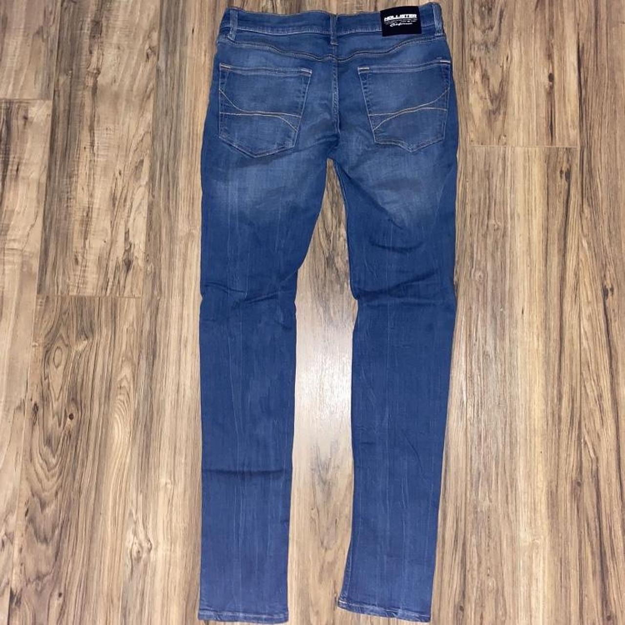 Hollister jeans 32x32 stacked skinny Excellent... Depop