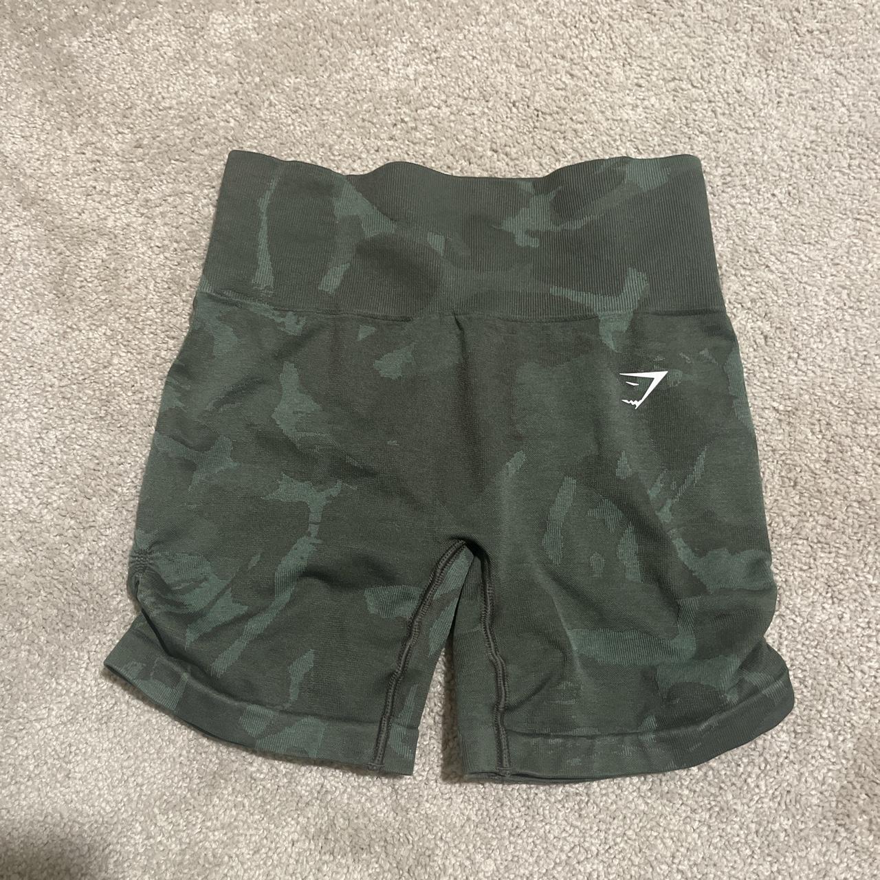 Gymshark Women's Green Shorts | Depop