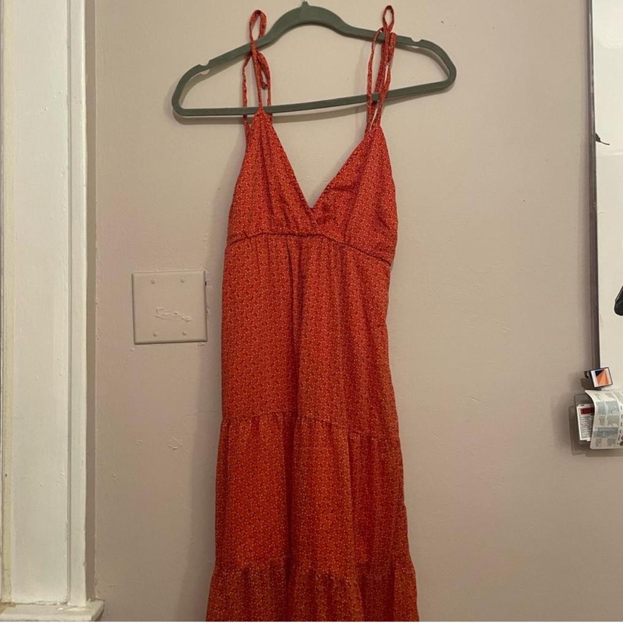 Abercrombie & Fitch Women's Dress - Red/Orange - … - image 2