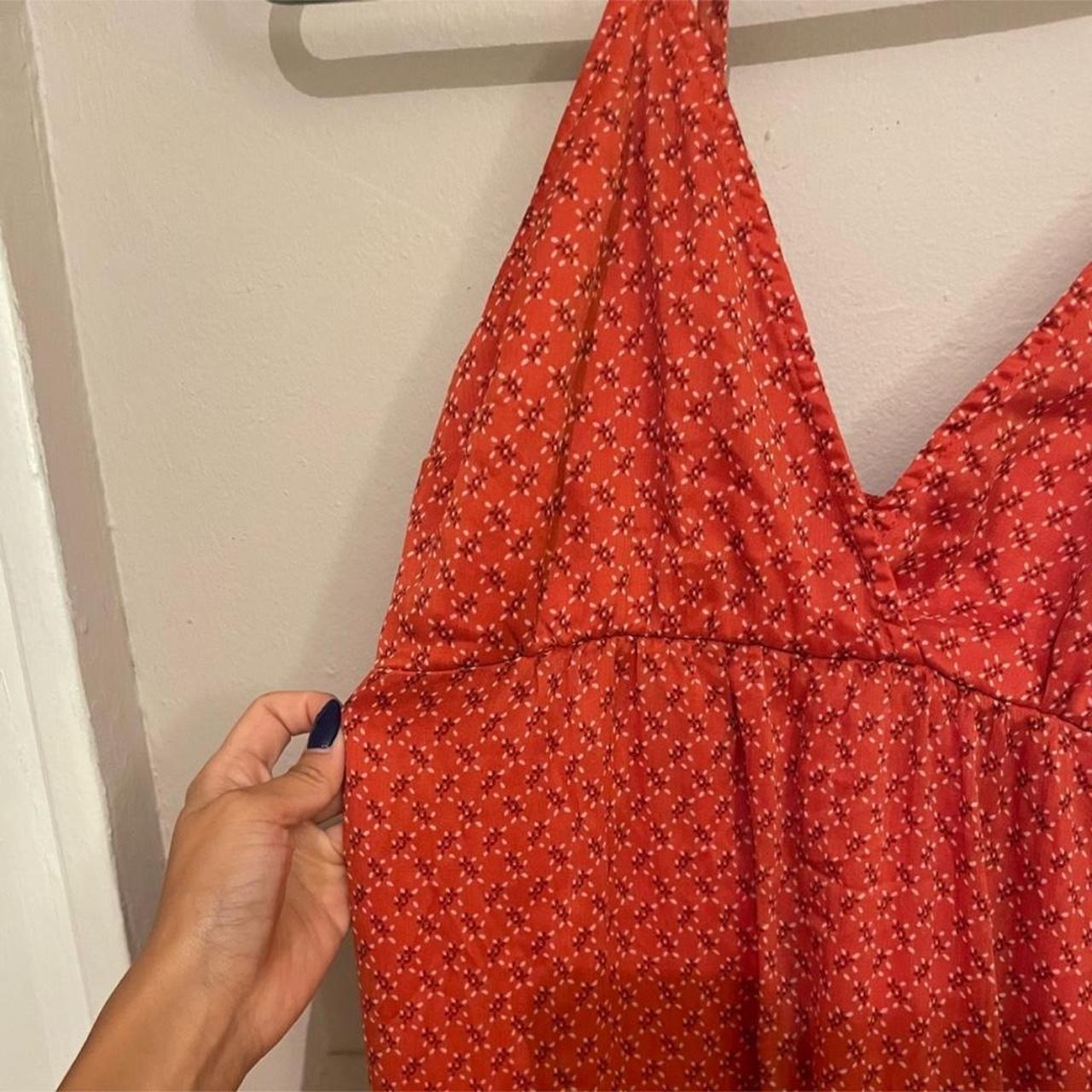 Abercrombie & Fitch Women's Dress - Red/Orange - … - image 5