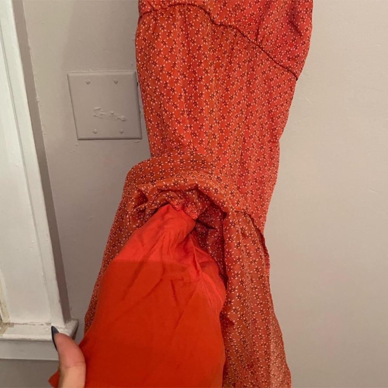 Abercrombie & Fitch Women's Dress - Red/Orange - … - image 4