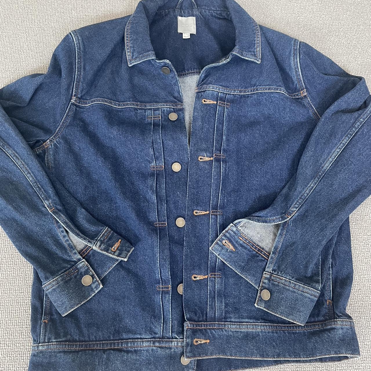 Cos denim jacket Size - Medium - Depop