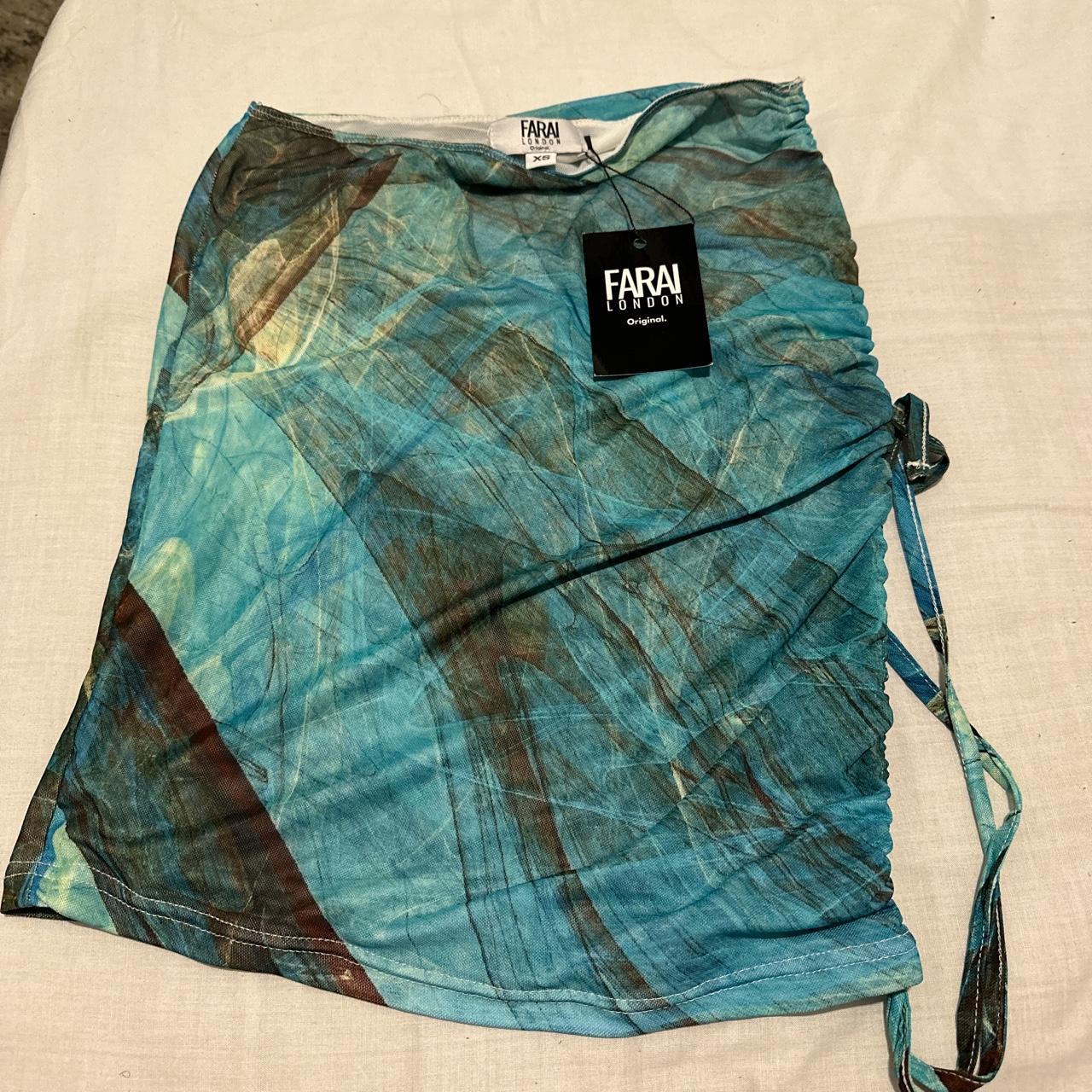 Farai London Blue gaia Two piece set/co ord Top &... Depop