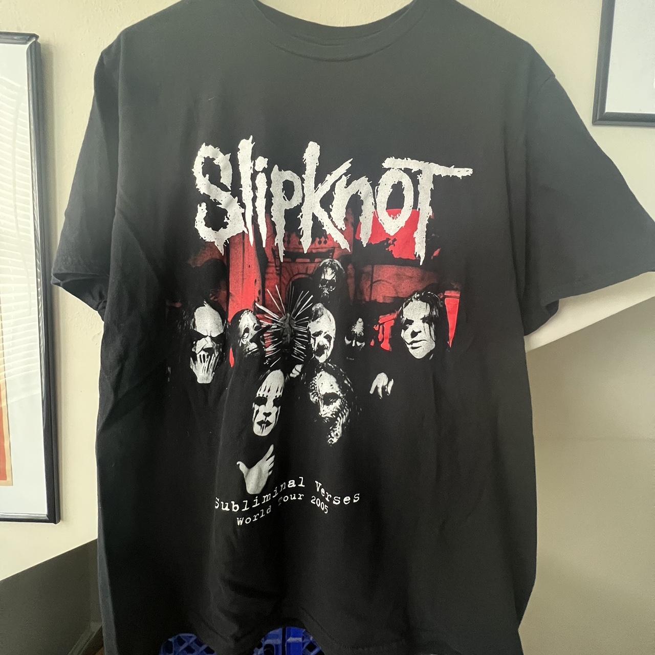 Vintage 2005 Slipknot - Subliminal Verses tour... - Depop