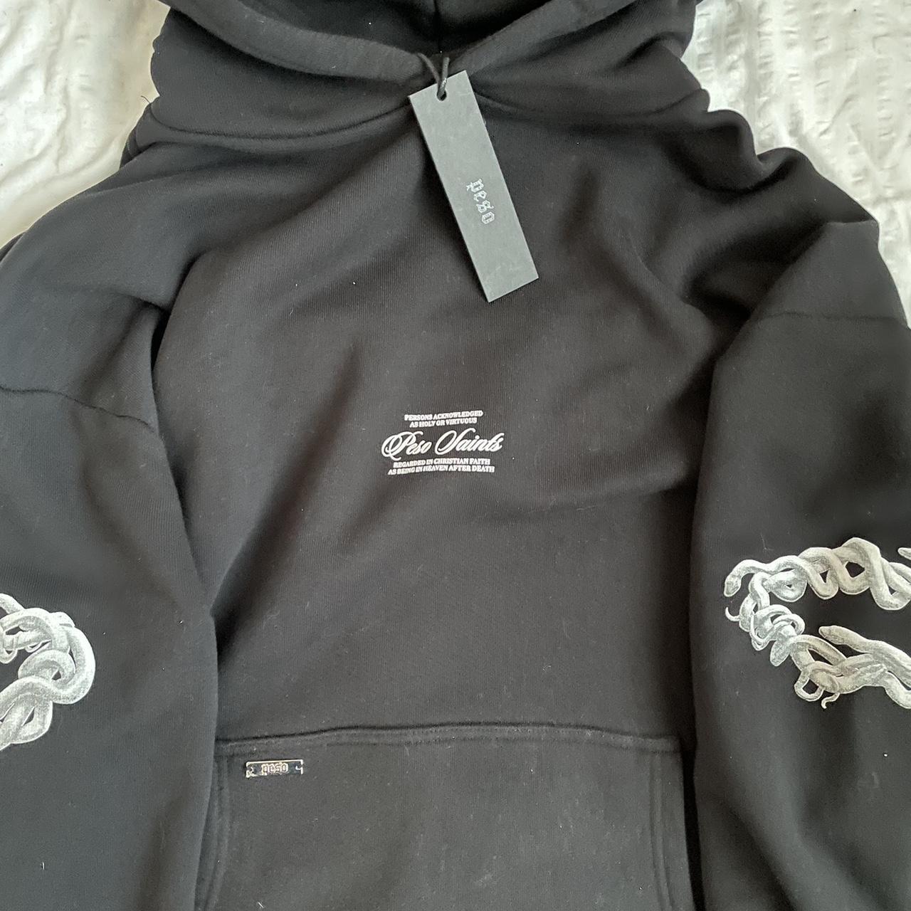 Peso Saints Hoodie Color: Black Size: L Price: 90.-... - Depop