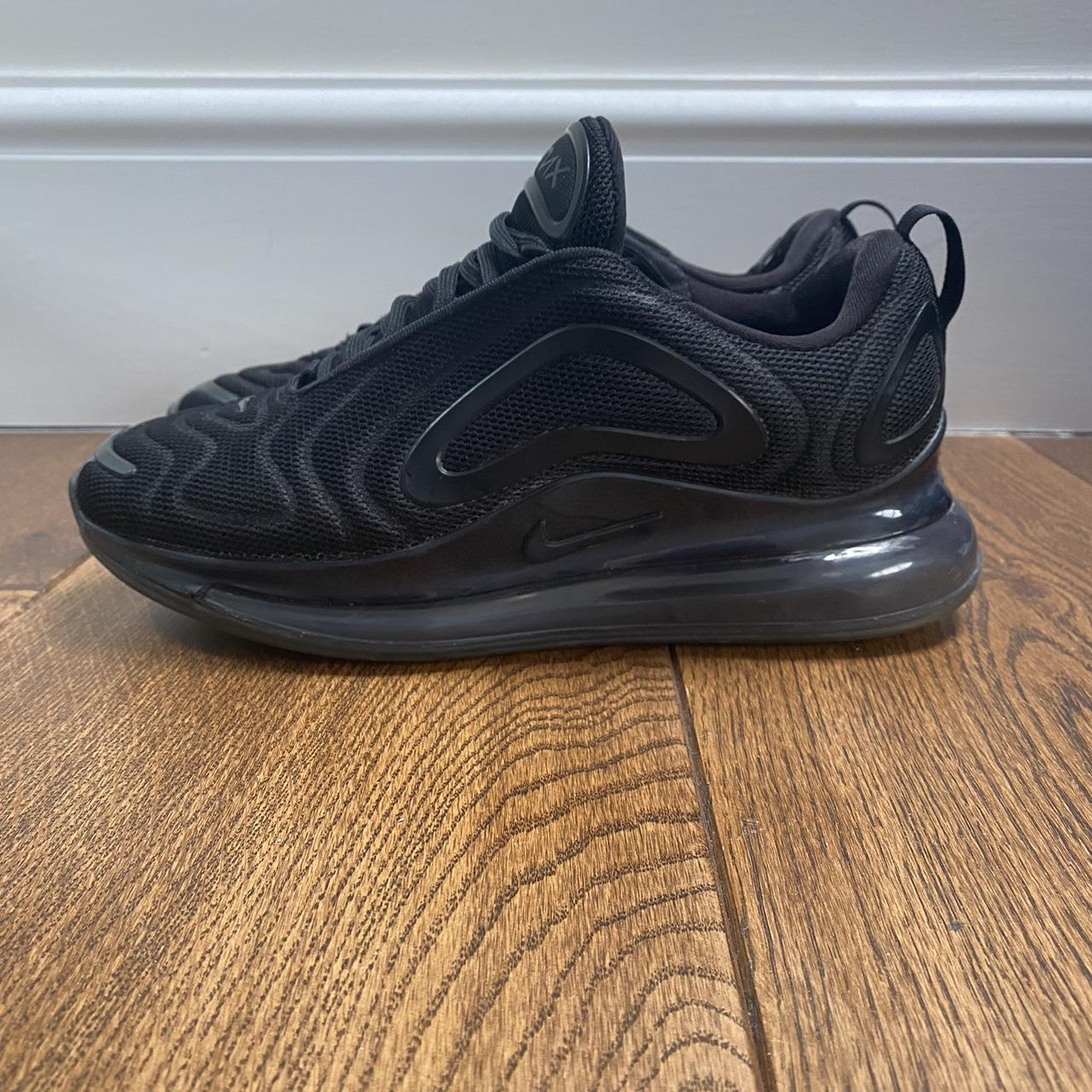 Nike black 720s trainers. Barely worn. Size 5