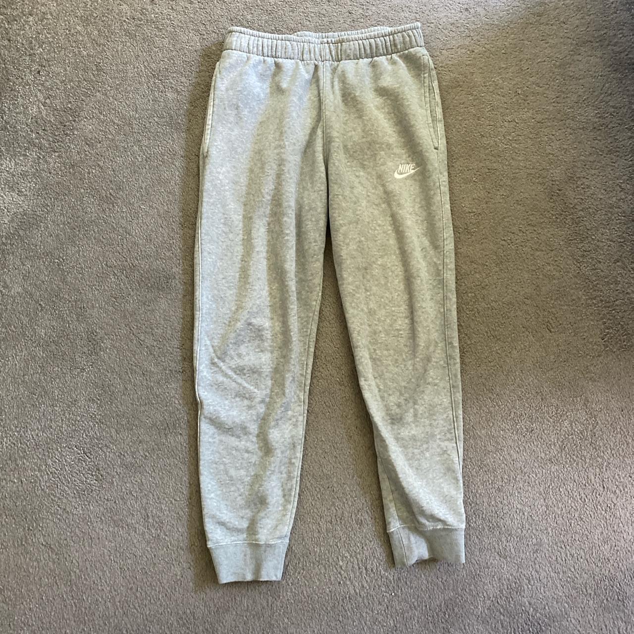 mens nike sweatpants grey