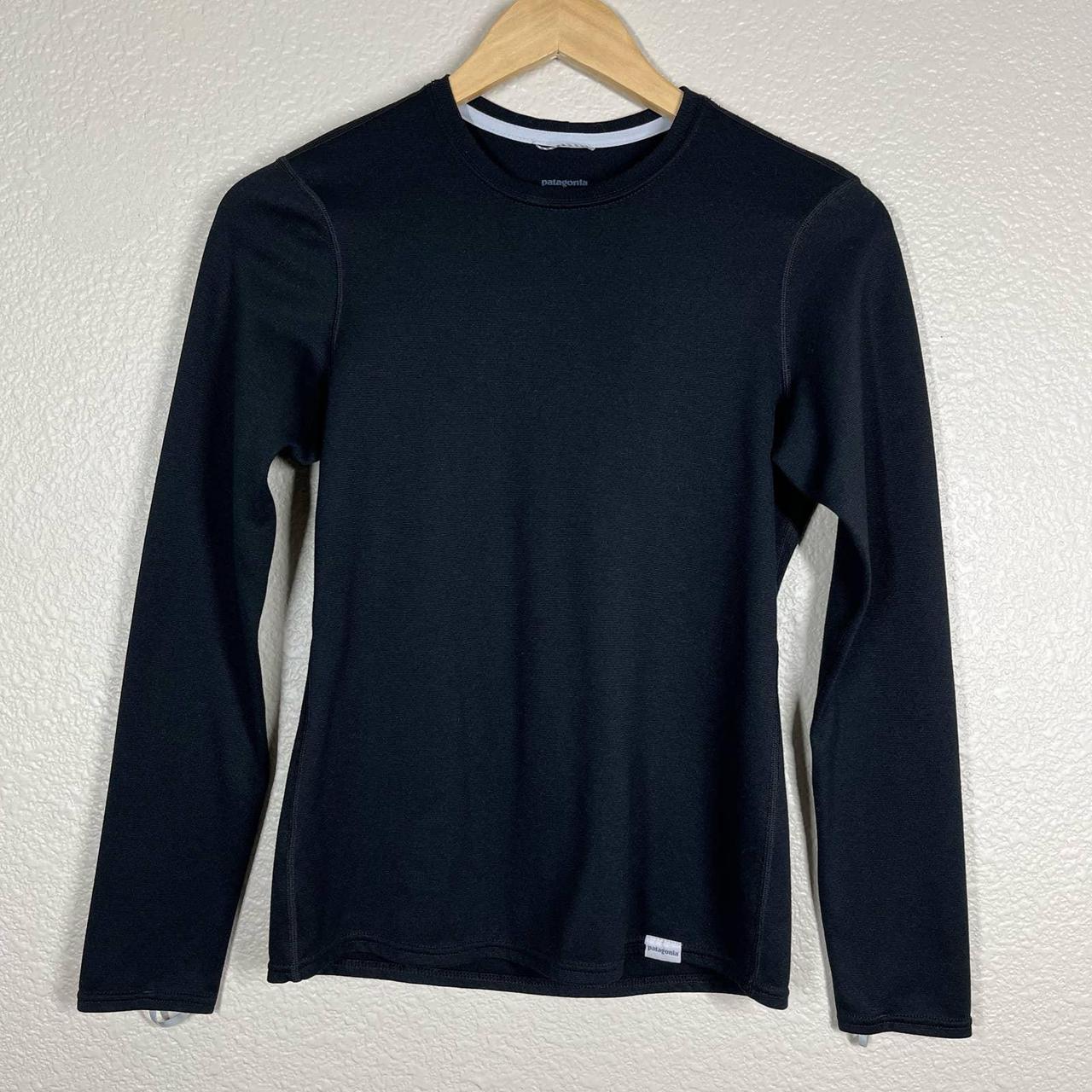 Patagonia Capilene 3 Top Midweight Crew Neck Black