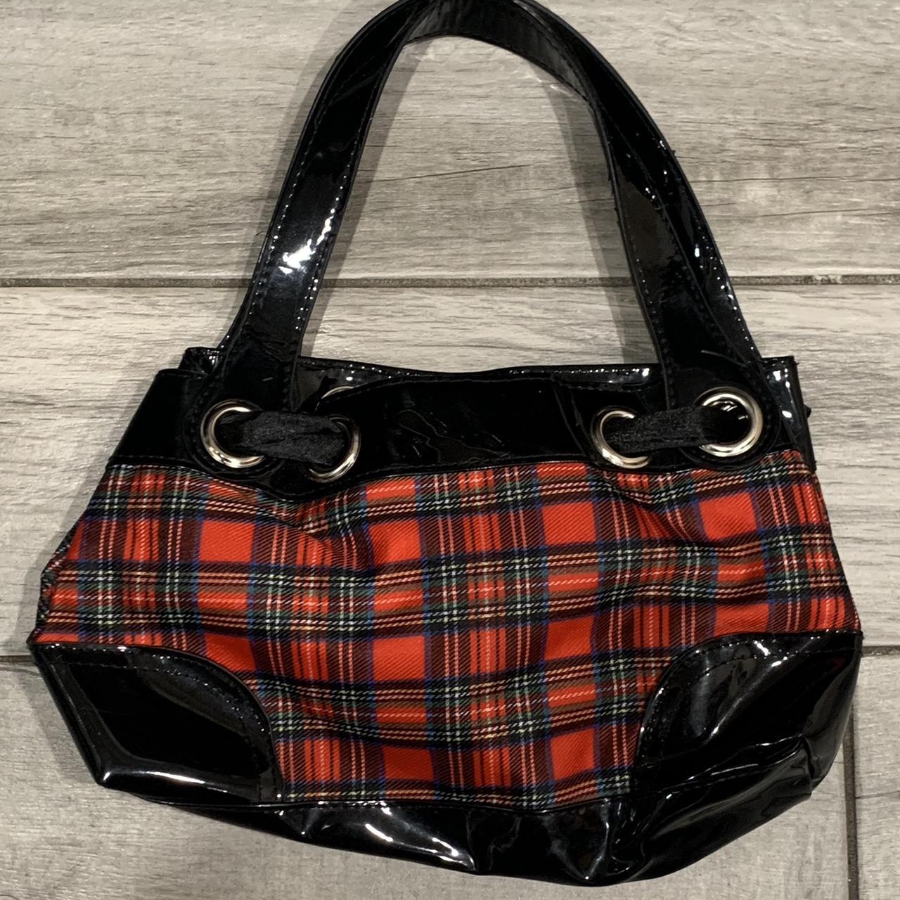 Victoria's Secret Classic Plaid Red TOTE/BAG  | Red tote bag, Classic plaid,  Red tote