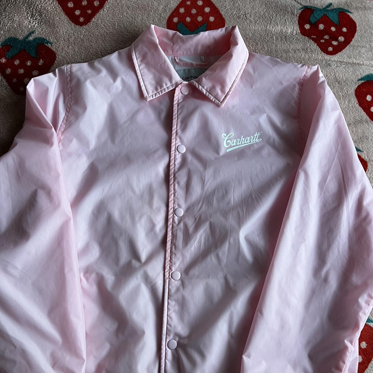 Carhartt coach hot sale jacket pink