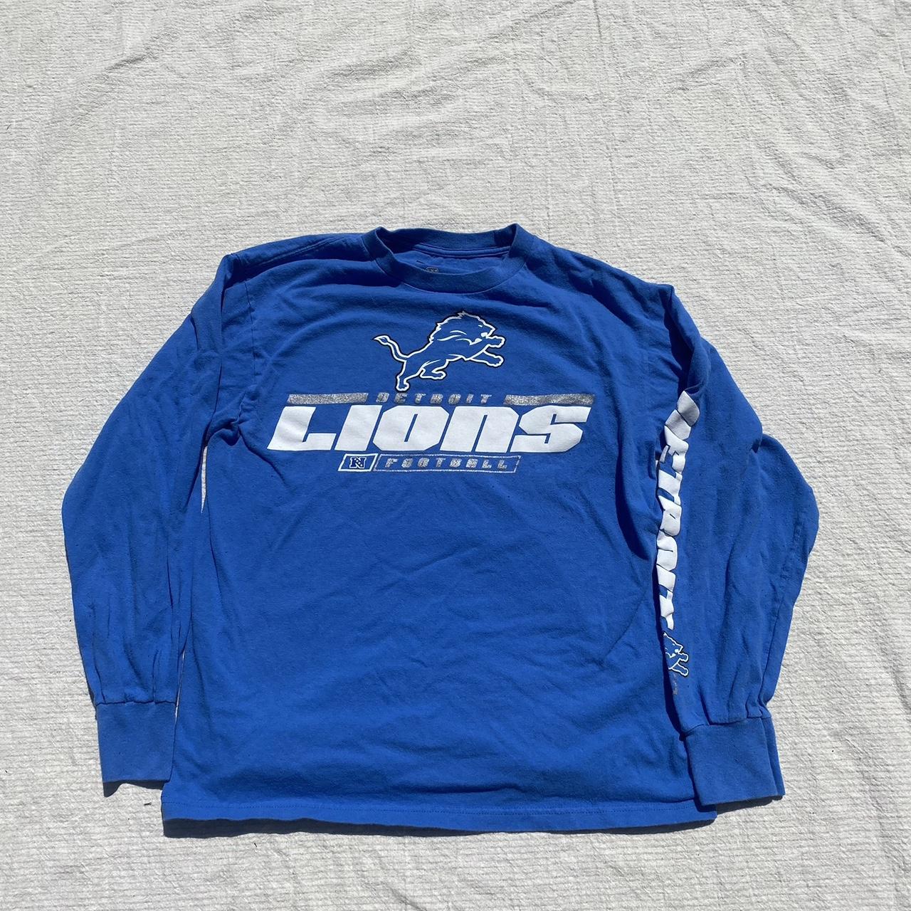 Vintage NFL Apparel Official Detroit Lions Tee. - Depop