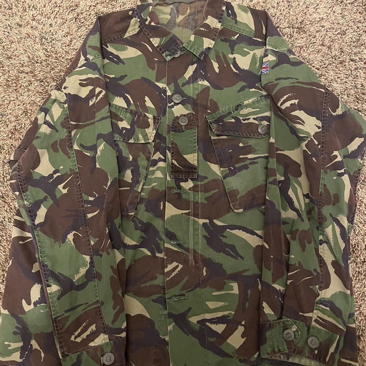 British military camo jacket. Made for NATO With... - Depop