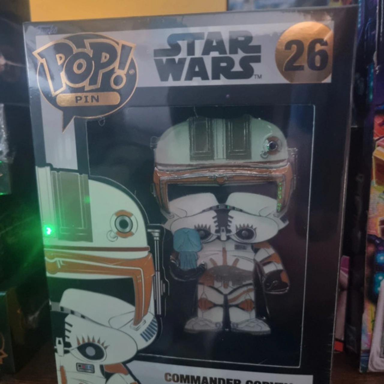 #26 Funko Pop! Pin - Commander Cody (Star... - Depop