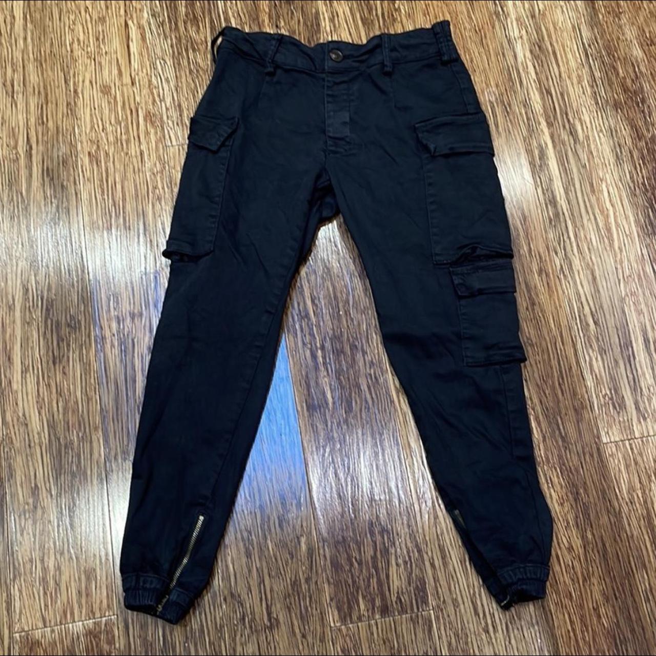 Black Cargo Pants XS Fashion Nova FREE SHIPPING... Depop