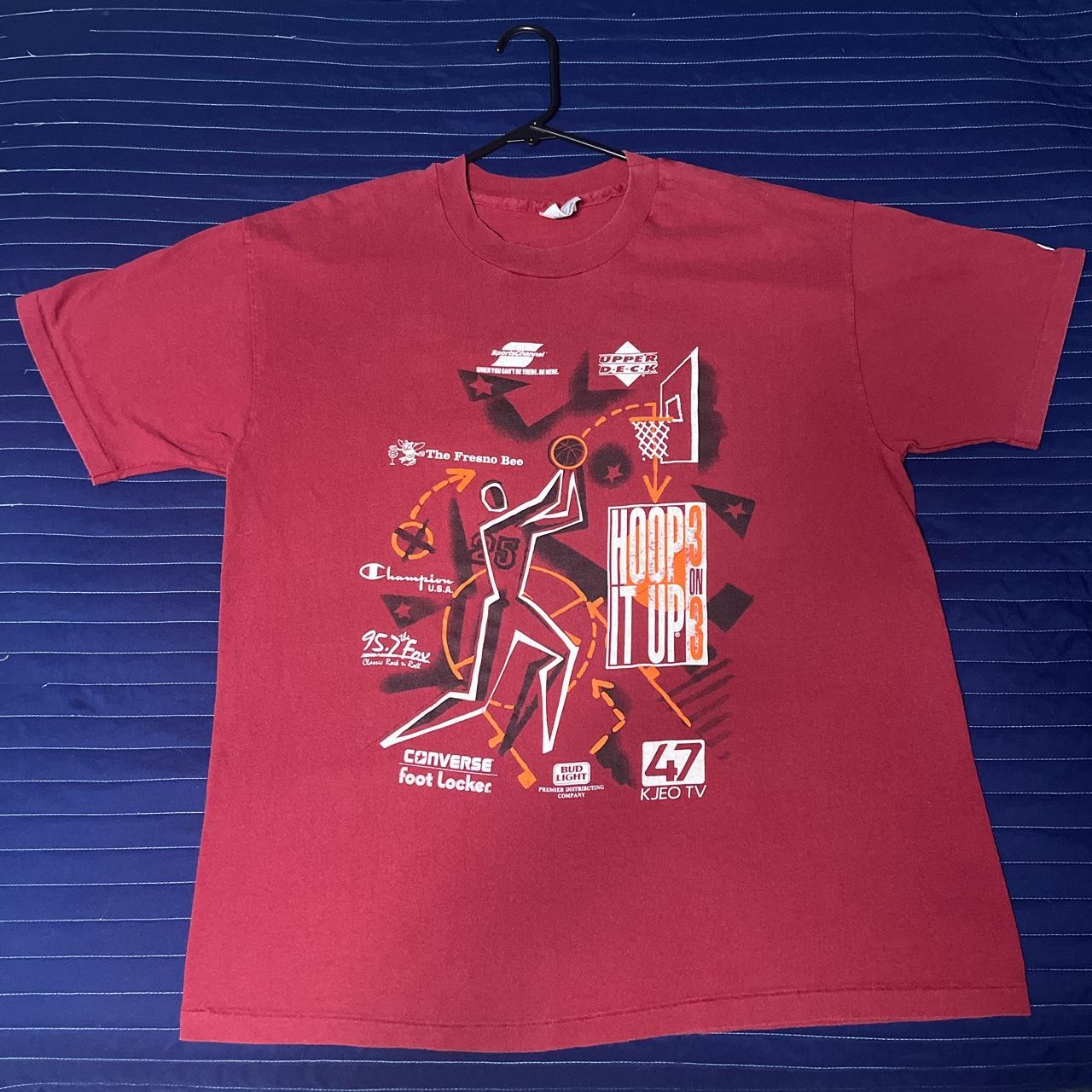 red champion shirt foot locker