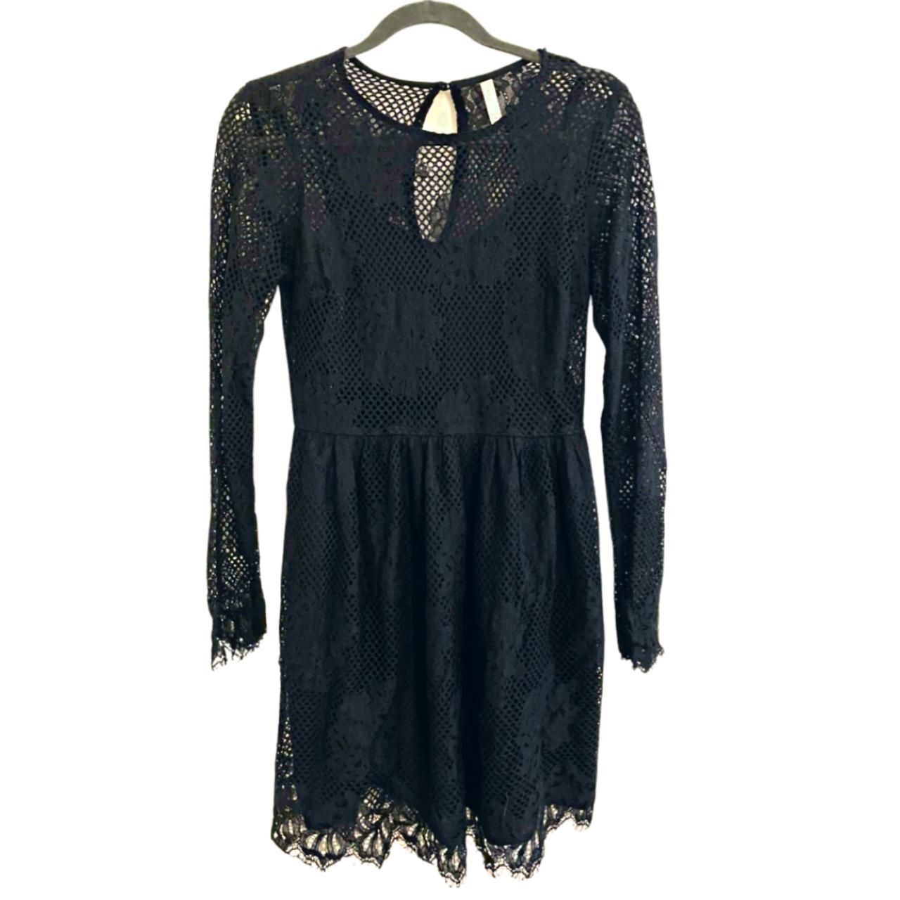 Xhilaration fashion black lace dress