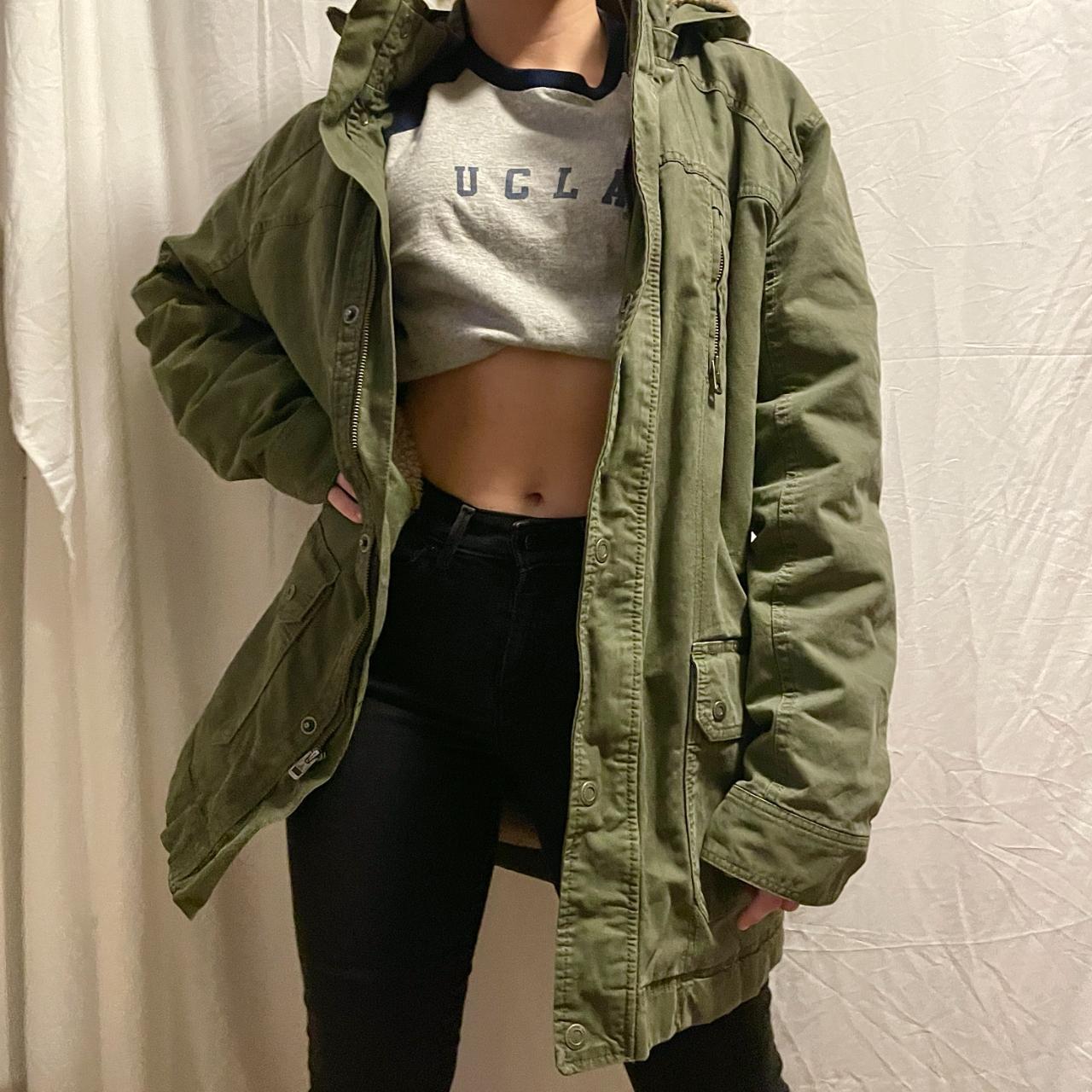 PrAna GREEN CARGO JACKET, Super comfy and