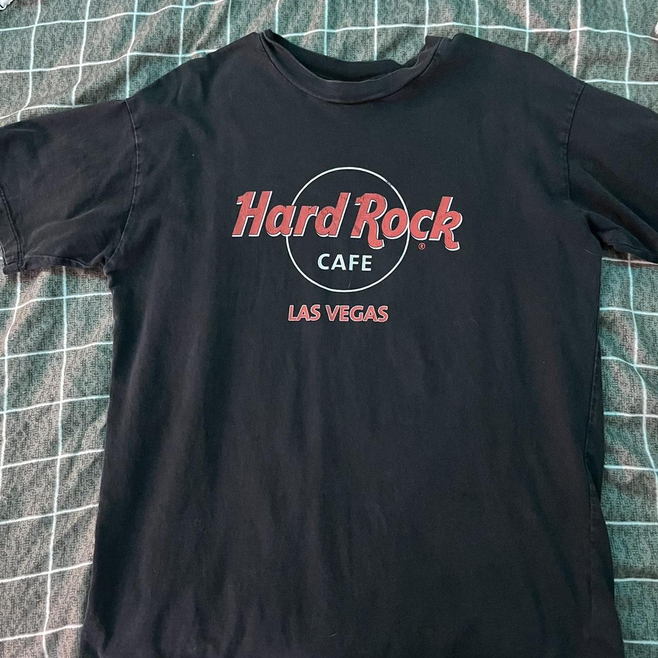 Hard Rock Cafe Las Vegas Graphic Shirt Size Xxs But - Depop