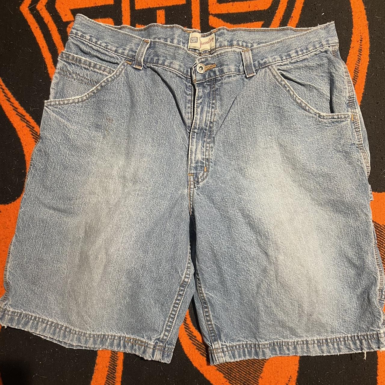 Faded Glory Men's Blue Shorts | Depop