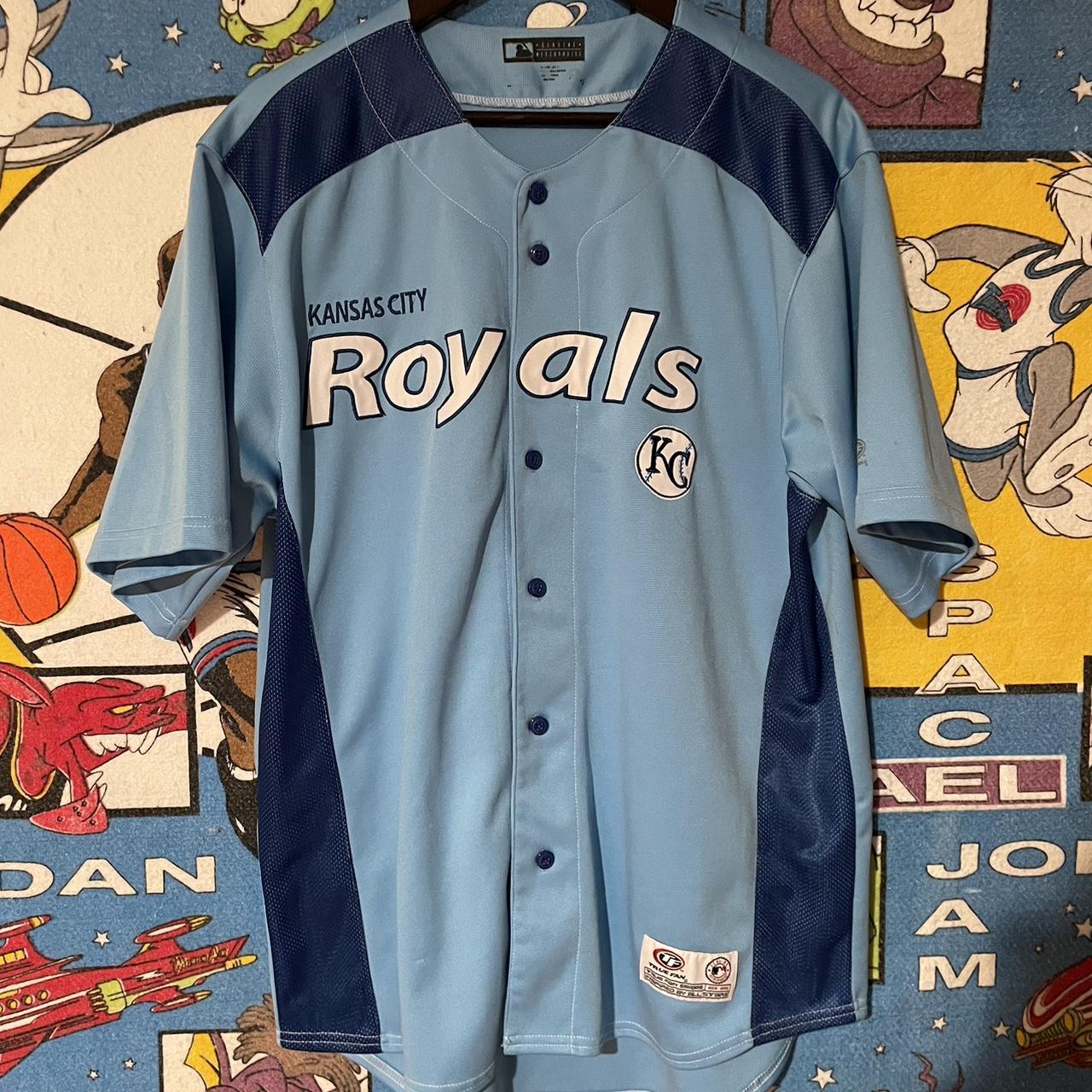 Kansas City royals jersey 31x24 All prices are - Depop