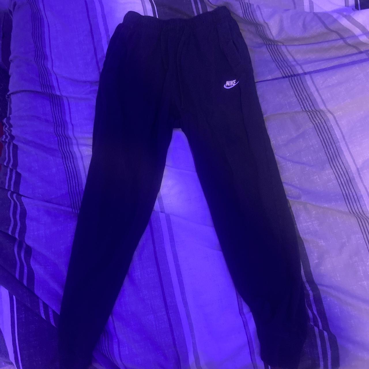 mens black nike joggers sale